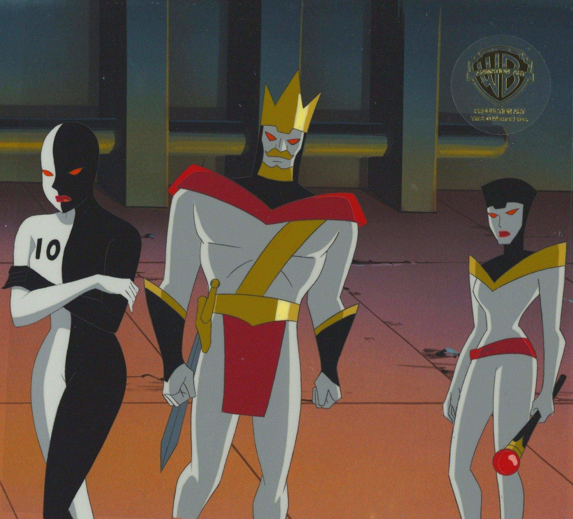 Wallpaper #G3dNJ5MB-pgBXx603KWL201 DC Comics Studio Artists Batman Beyond Original Production Cel the