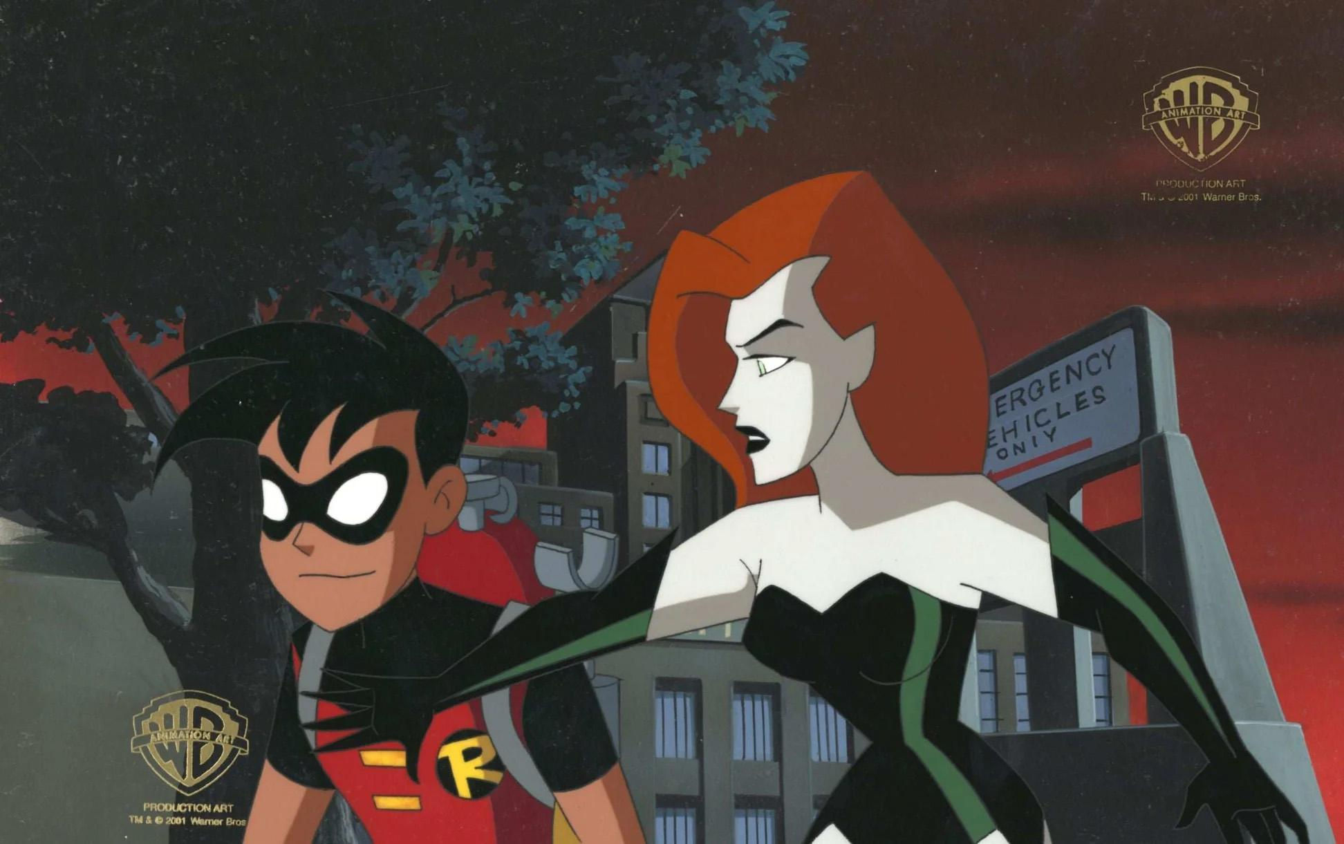 Wallpaper #x-qNUpMBlwTYPL18Zgl5285 DC Comics Studio Artists the New Batman Adventures Original Cel and