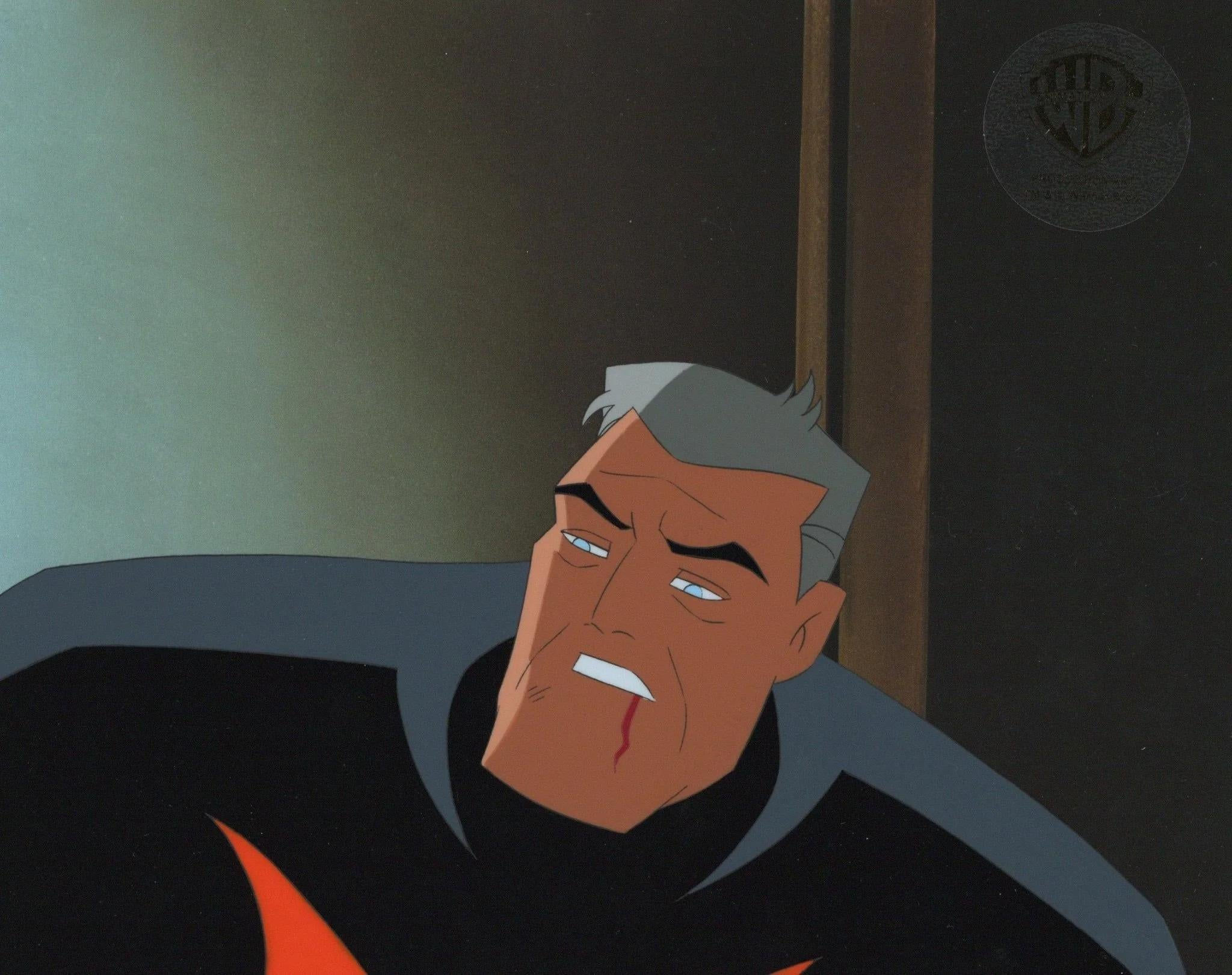 Wallpaper #2v_TaJMB3lSXT3zUxeQH276 DC Comics Studio Artists Batman Beyond Original Production Cel Bruce