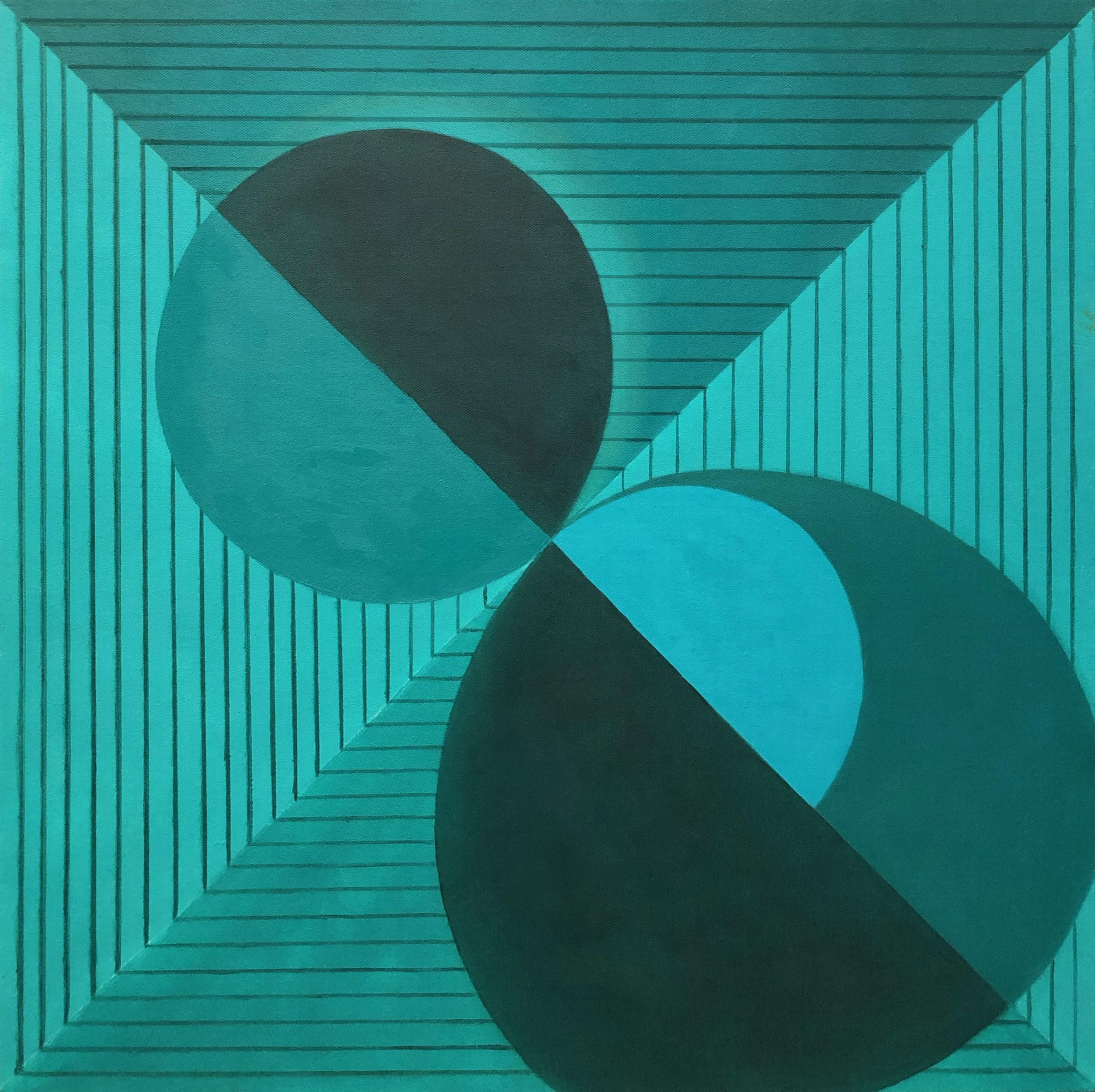 Wallpaper #cW2IapcBycdYOYFTHHEX191 Susan Kiefer Tandem Lives in a Parallel Existence Geometric