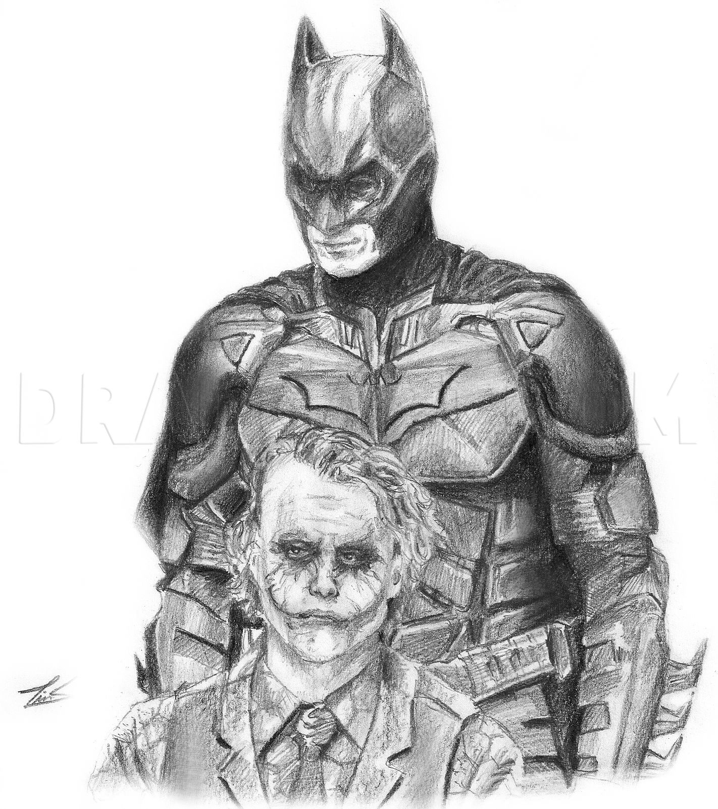 Wallpaper #NBlfHo8BtGB6xQ78fXmX57 Batman Dark Knight Drawings in Pencil