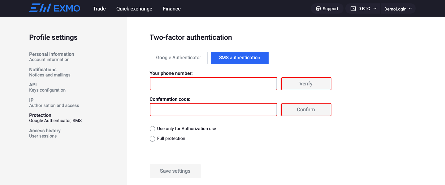 Wallpaper #vbmq3ZIBJvJKYCmEdwEe168 How to Enable Two Factor Authentication 2fa Exmo Info Hub