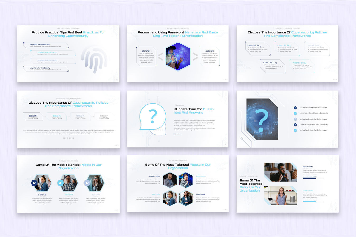 Wallpaper #gGdm8pIBSpphPi3-YnBU171 Cybersecurity Ppt Template Slidestack
