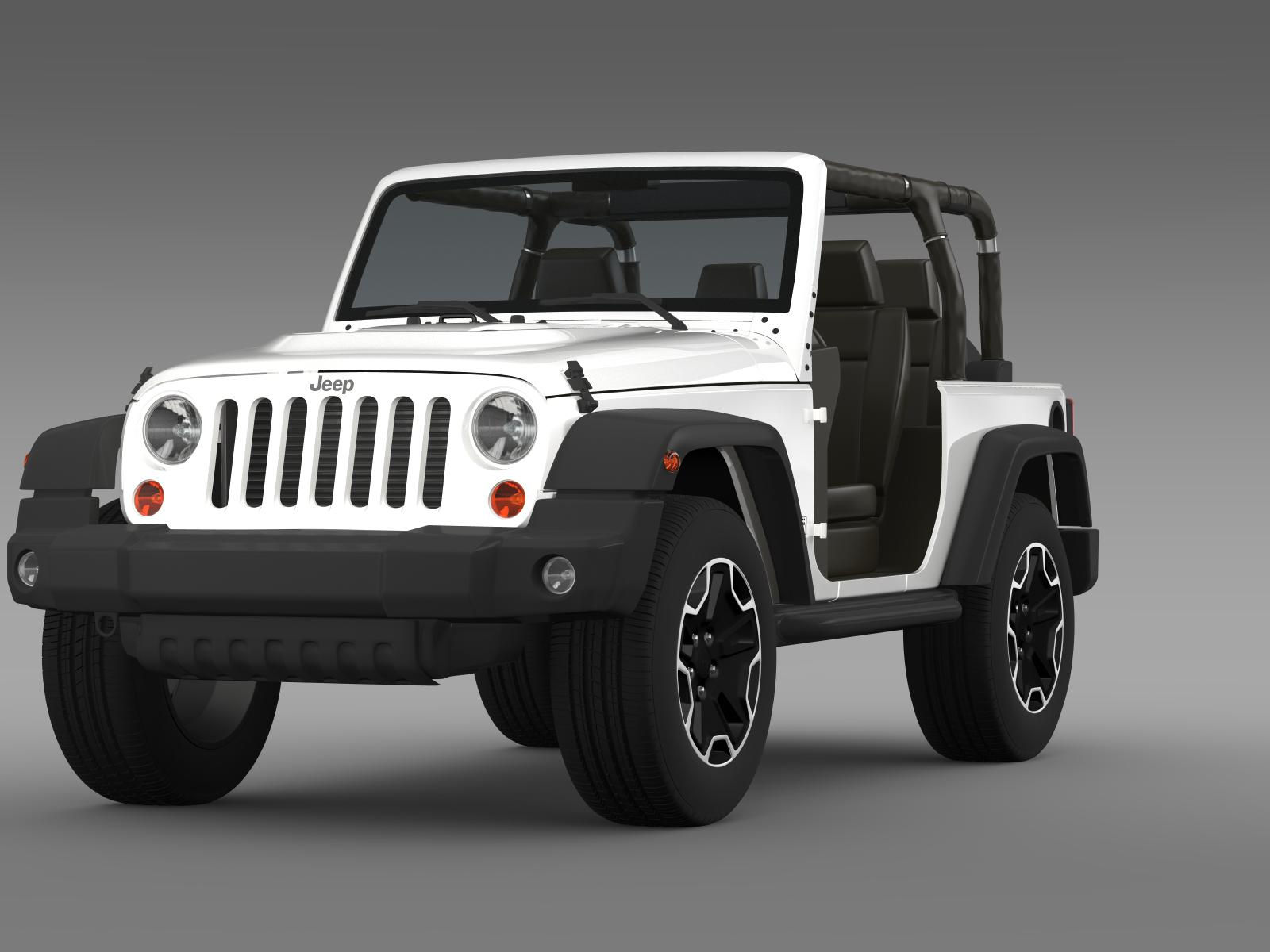 Wallpaper #ahncO48BtGB6xQ78mbLb27 Jeep Wrangler Rubicon 10th Anniversary 2014 3D Model Flatpyramid