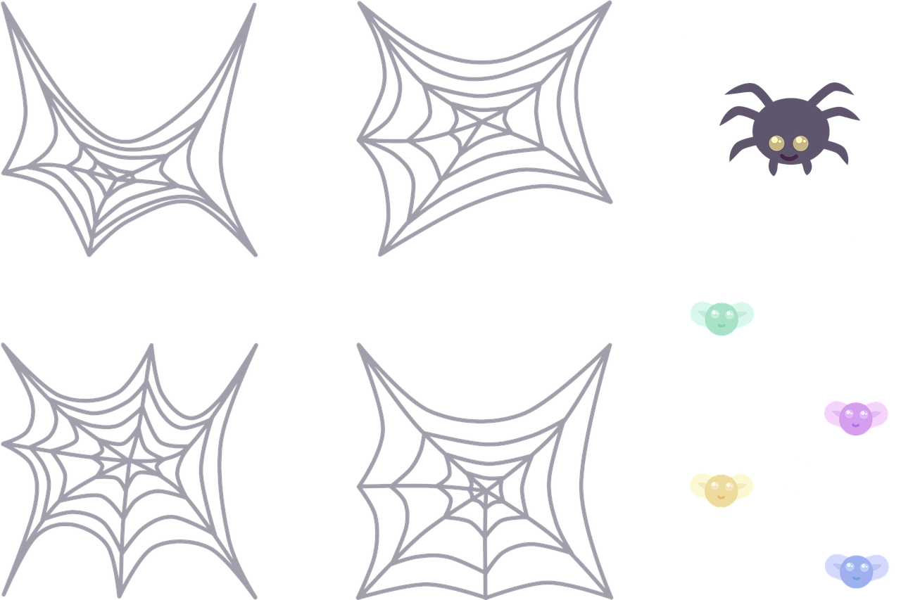 Wallpaper #IHd9JpMB-pgBXx606qKg156 Download Spider Webs Spider Cute Royalty Free Stock Illustration