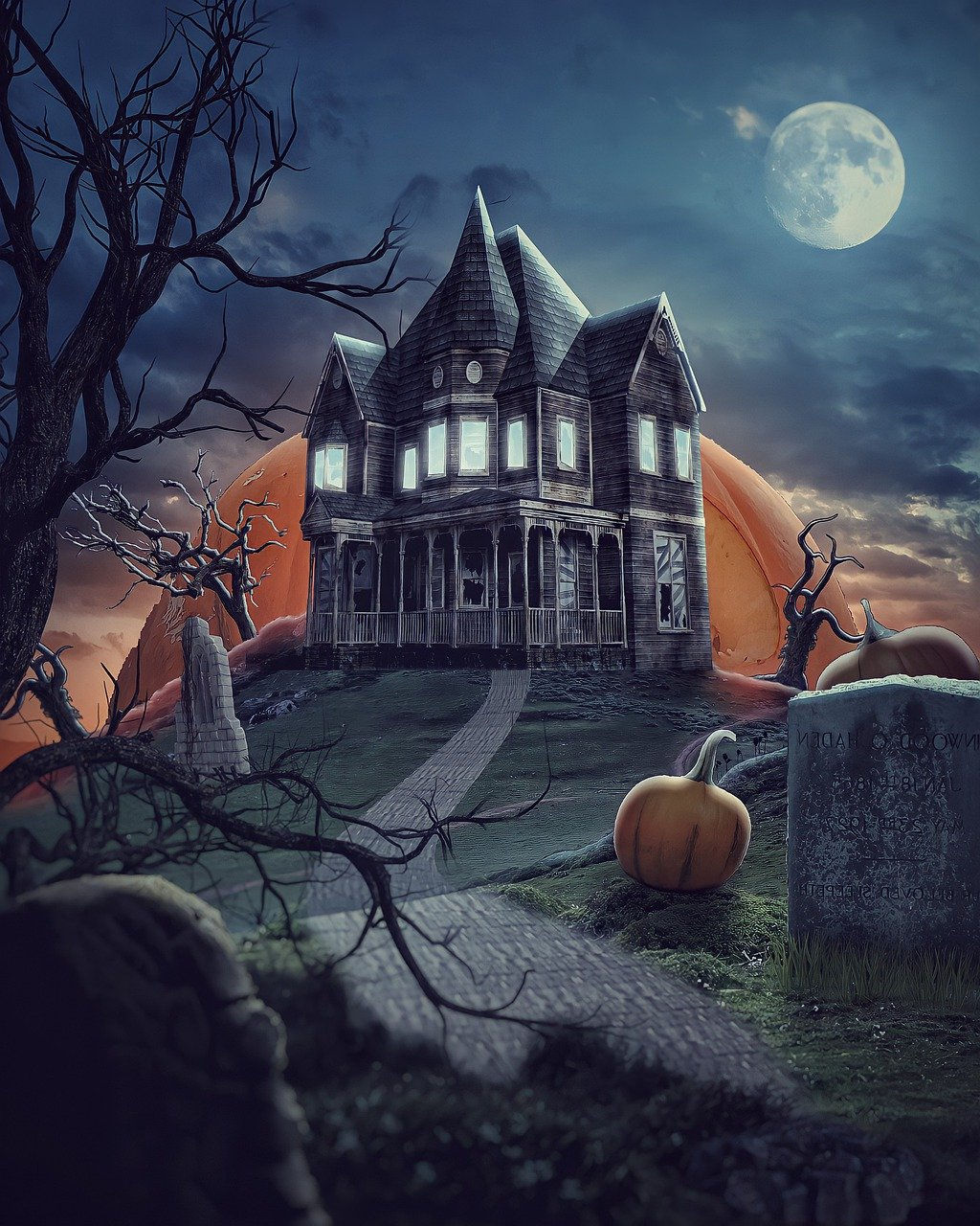 Wallpaper #3cf96 Haunted House Props 2024 Turn Your Home into a Haunt with Halloween