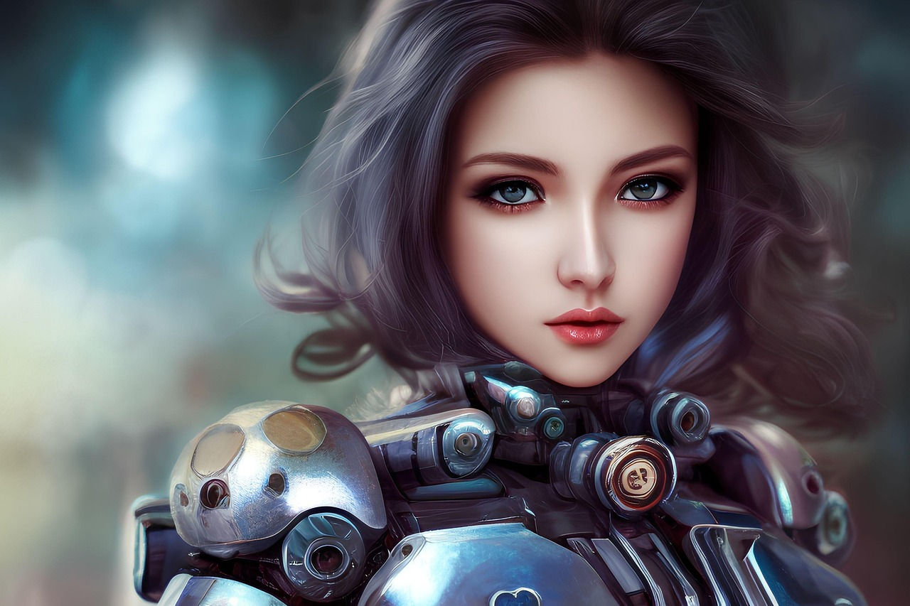 Wallpaper #OW0dapcBycdYOYFTOnEz82 Robot Girl
