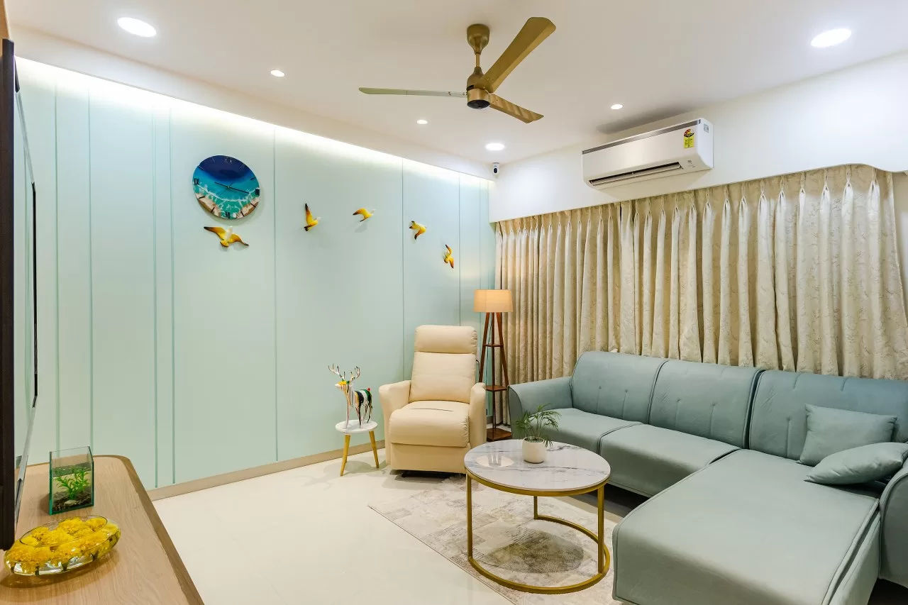 Wallpaper #G2f0-ZIBSpphPi3-oo8n297 A 2bhk Apartment is Quirky and Modern Featuring Pastel Colours