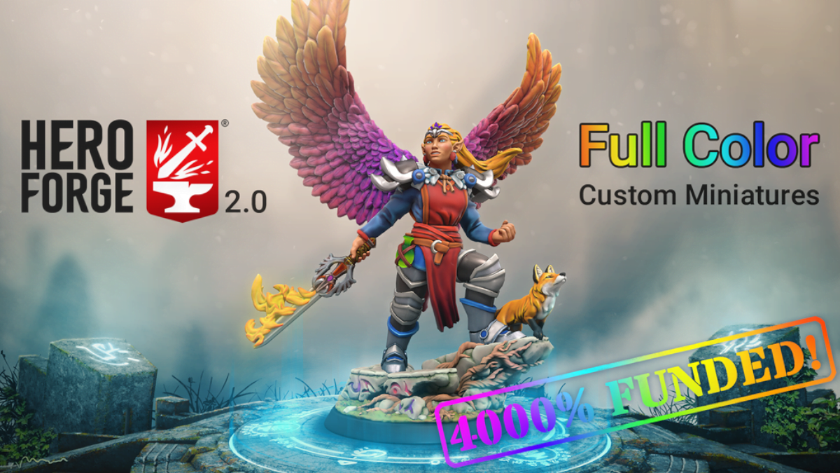 Wallpaper #uLgn1pIBJvJKYCmEAtzB54 Hero Forge Full Color 3D Printed Minis Kickstarter Geekdad