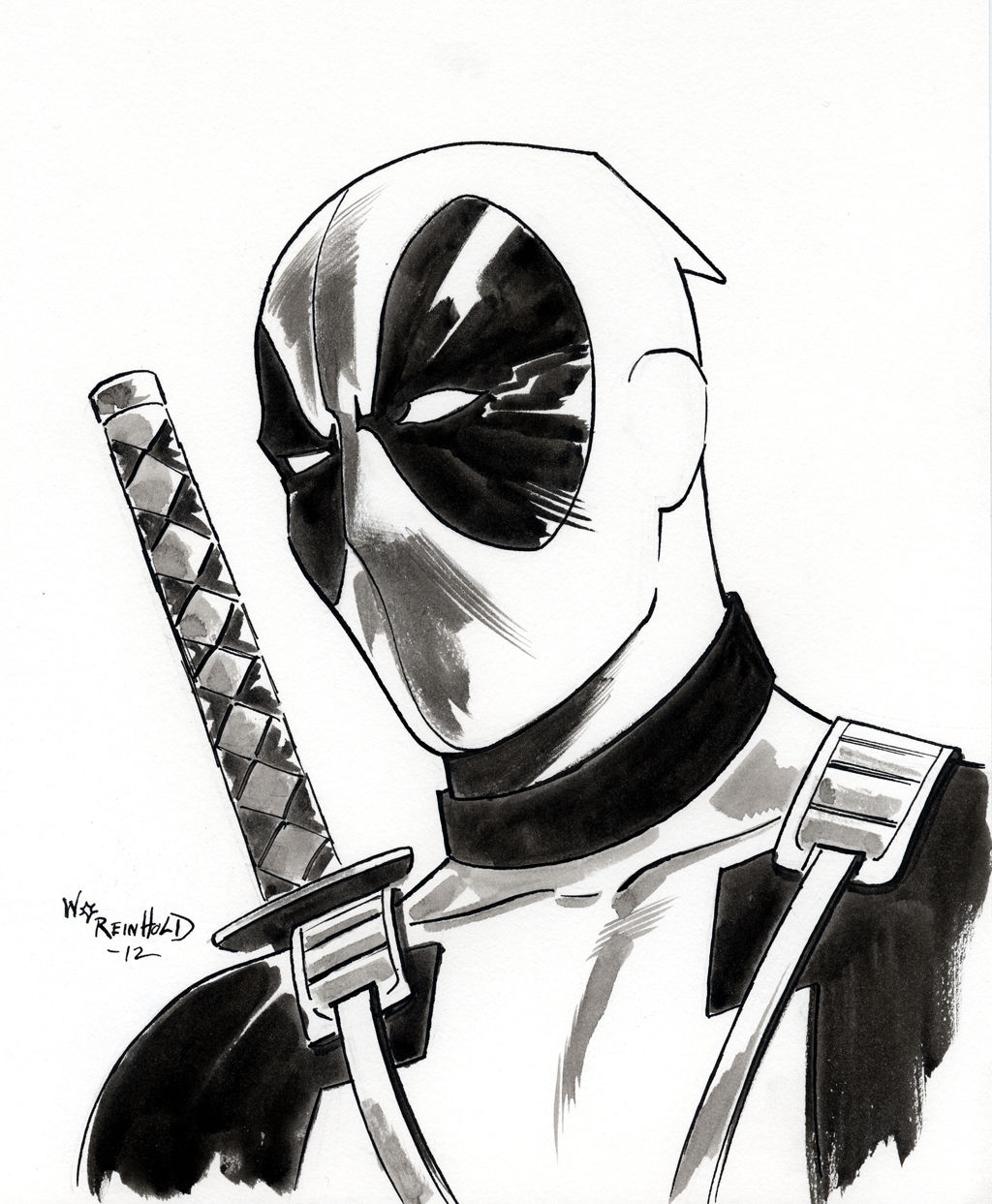 Wallpaper #HWfz8pIBSpphPi3-MnOE122 Deadpool by Billreinhold on Deviantart