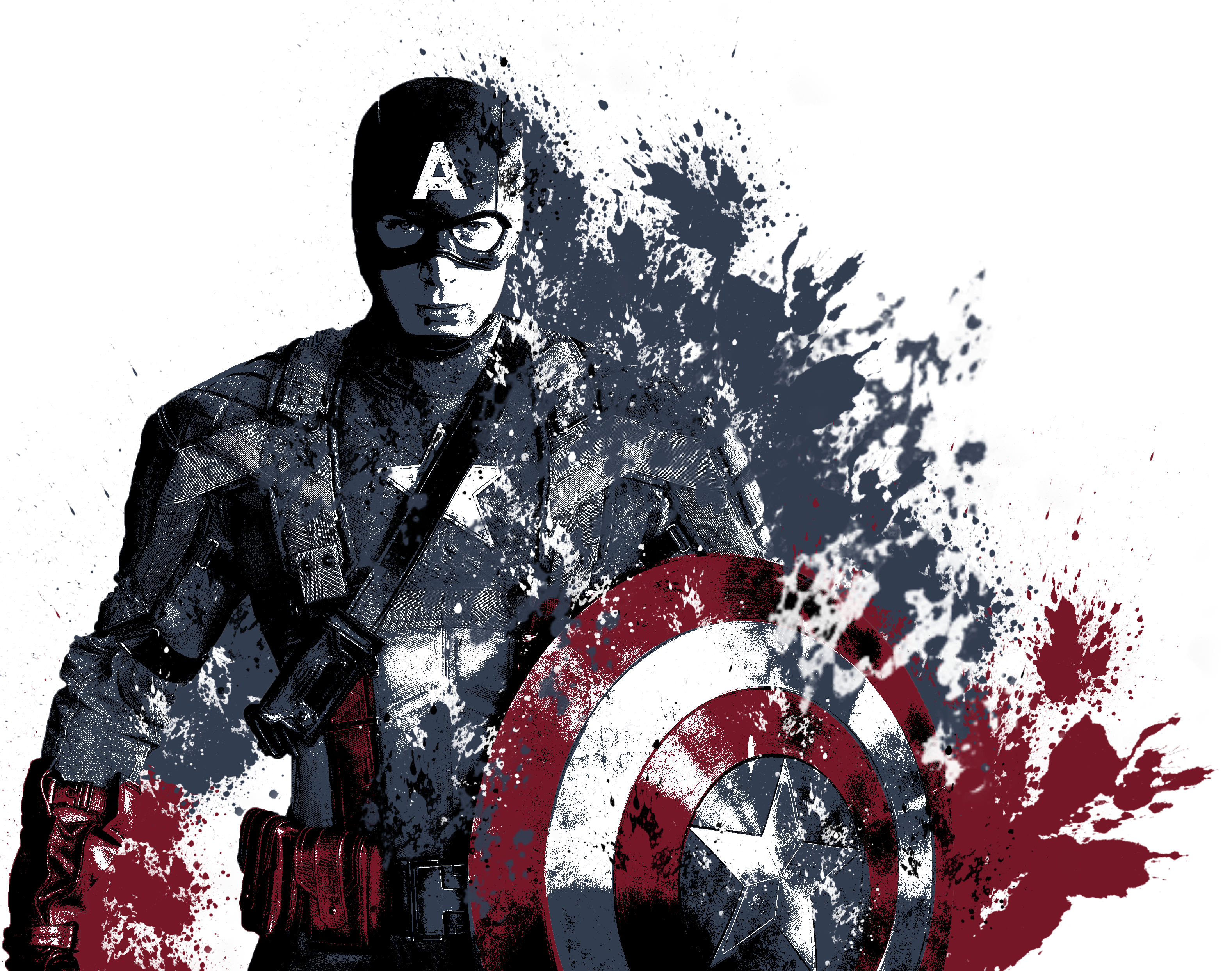 Wallpaper #GzHRNZMB5zzyi_yYiViU55 Captain America by Alan Cooper on Deviantart