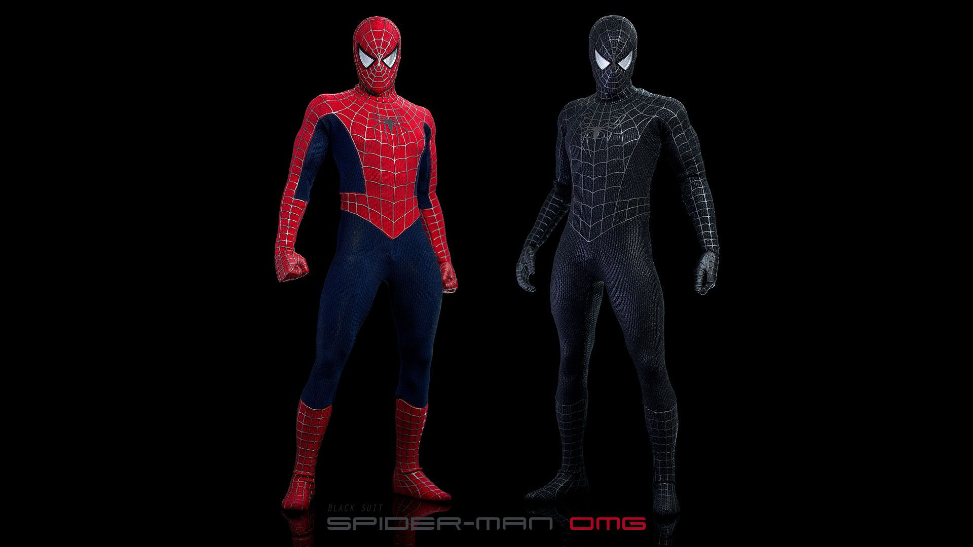 Wallpaper #1vQOOpMBKFX8bn3r-3fK235 Omgs Photo Review Hot Toys Black Suit Spider Man