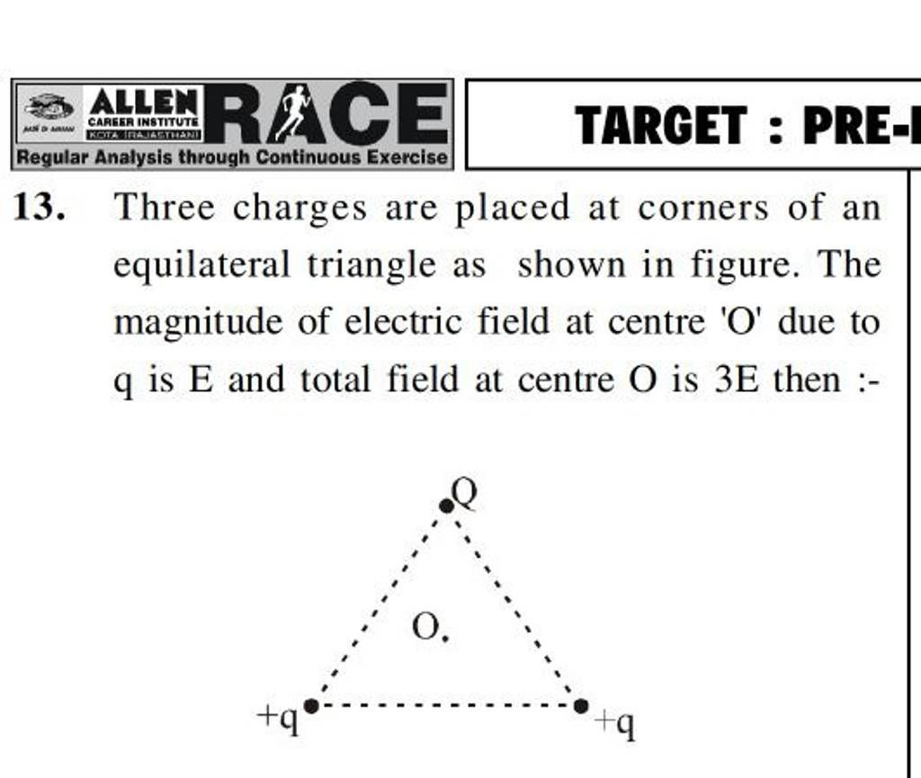 Wallpaper #83ca7 Solved 7 Three Charges Are Located at the Corners of an Cheggcom