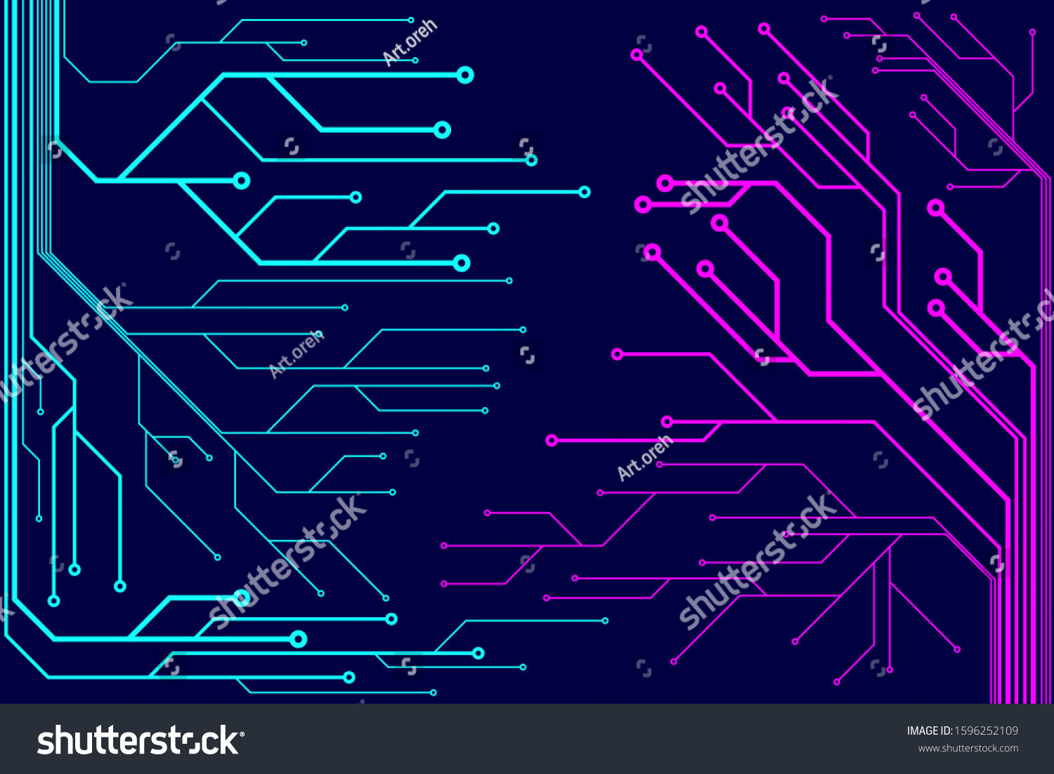 Wallpaper #0hnJBI8BtGB6xQ78wk_r23 Abstraction Style Cyberpunk Circuit Board Wiring Stock Vector Royalty