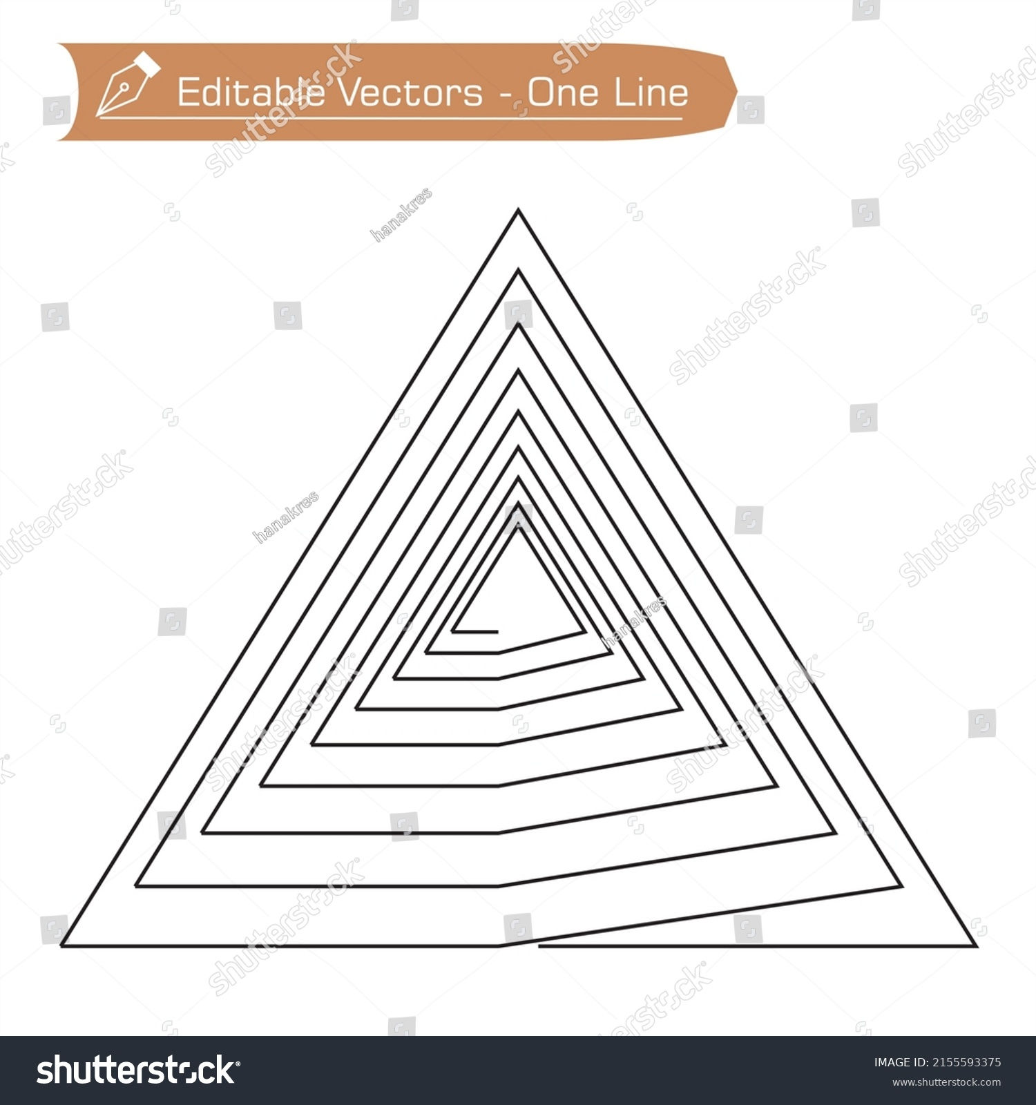 Wallpaper #PmeuAJMBSpphPi3-_adt172 One Continuous Line Drawing Modified Triangle Stock Vector Royalty