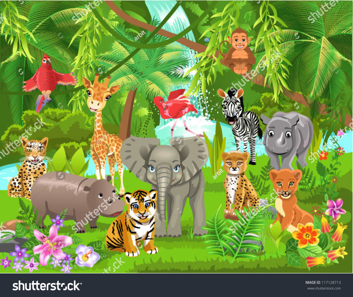 Wallpaper #sXf8J5MB-pgBXx60hKh2162 Images of Jungle Animals