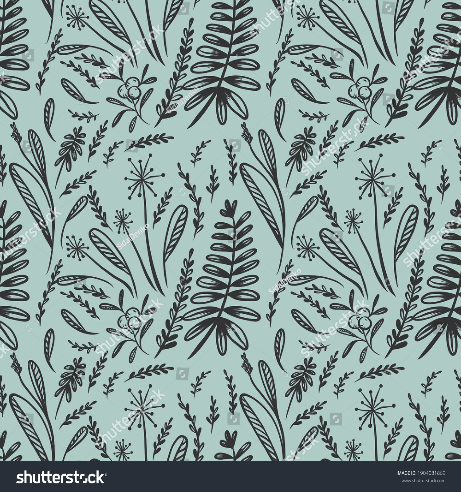 Wallpaper #4GdP9JIBSpphPi3-k3mn293 Seamless Cute Floral Vector Pattern Background Royalty Free Stock