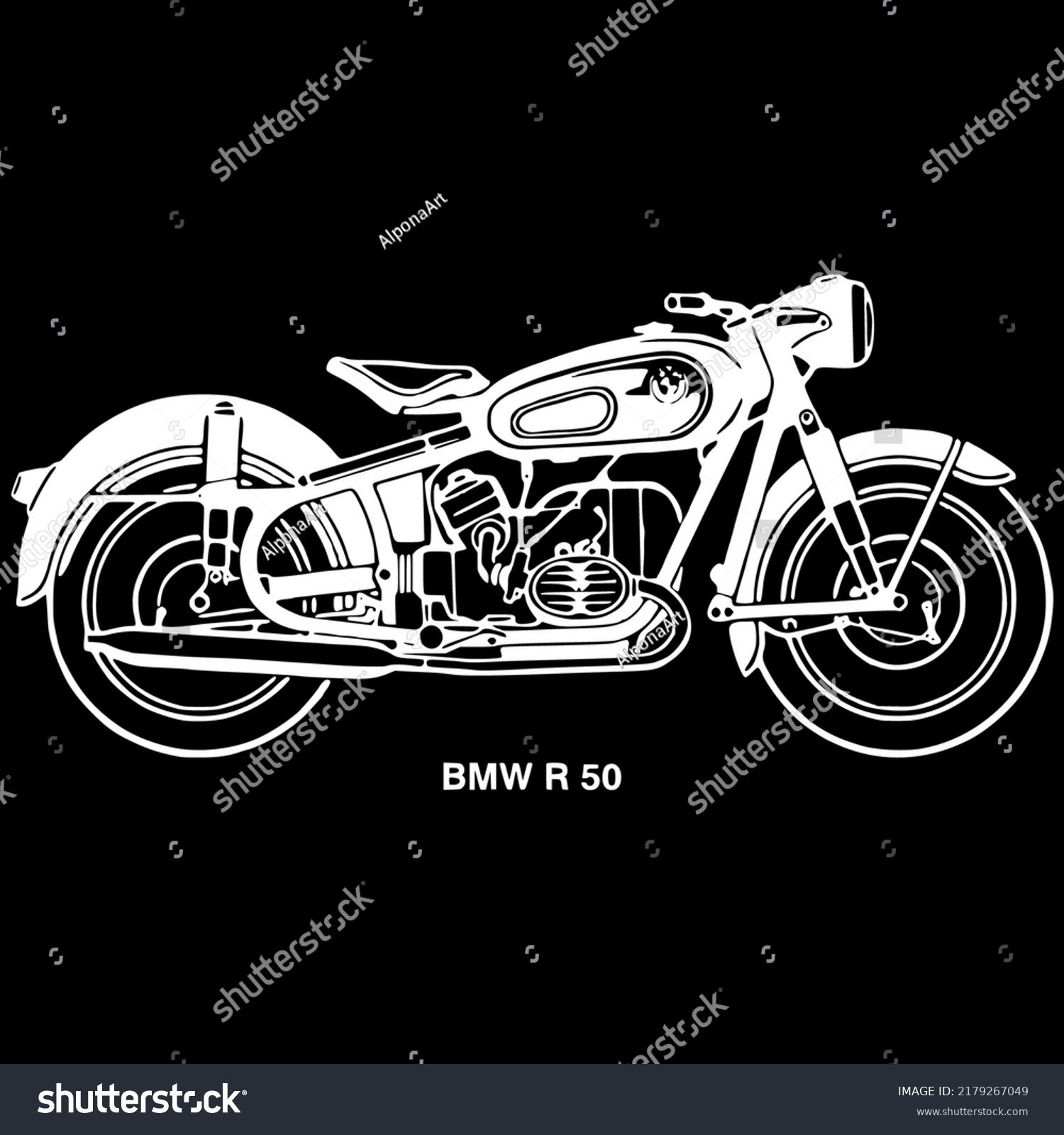 Wallpaper #8WjIHpMBSpphPi3-wClG105 Motorcycle Historical Classic Old BMW Motorcycles Stock Vector Royalty