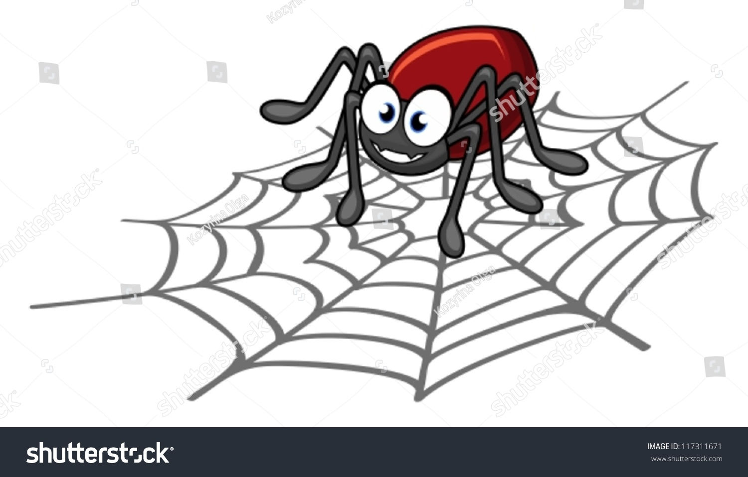 Wallpaper #46455 Brown Spider Cartoon Isolated Illustration Stock Vector Image Art Alamy