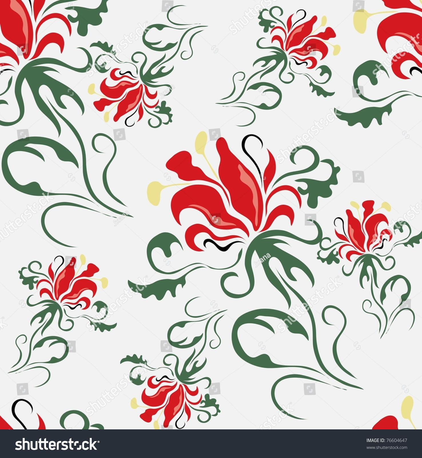 Wallpaper #4GdP9JIBSpphPi3-k3mn181 Beautiful Seamless Pattern Flower Stock Illustration 76604647