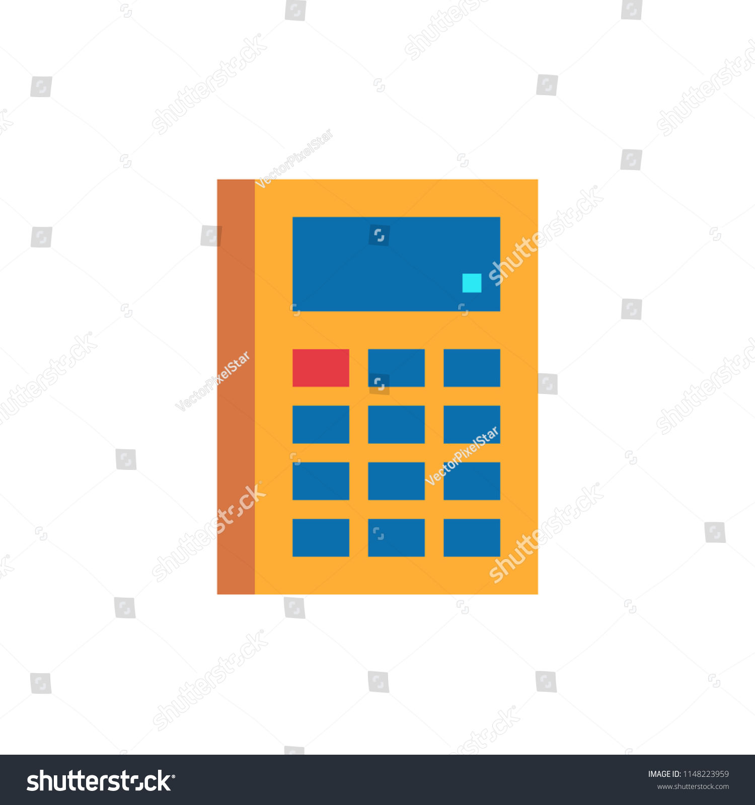 Wallpaper #XmepBpMBSpphPi3-QcIQ35 Calculator Icon Flat Style Pixel Art Stock Vector Royalty Free