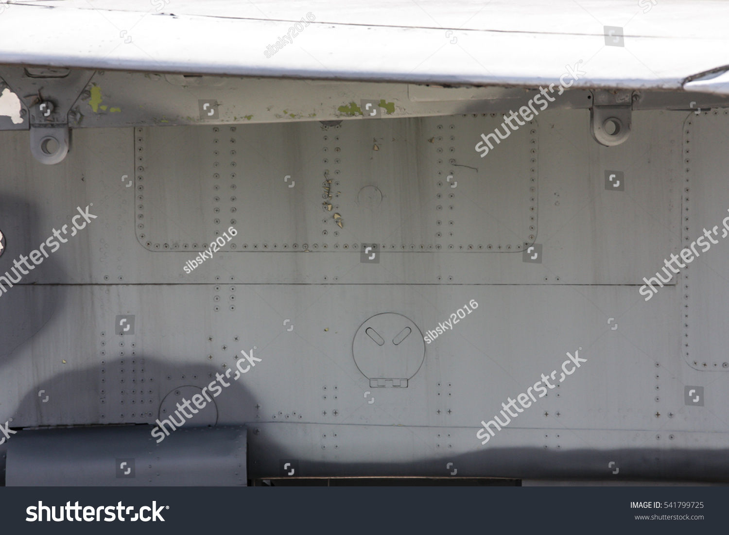 Wallpaper #8108e Fuselage Texture Sheet Metal on Aircraft Fuselage Backdrop Stock Photo