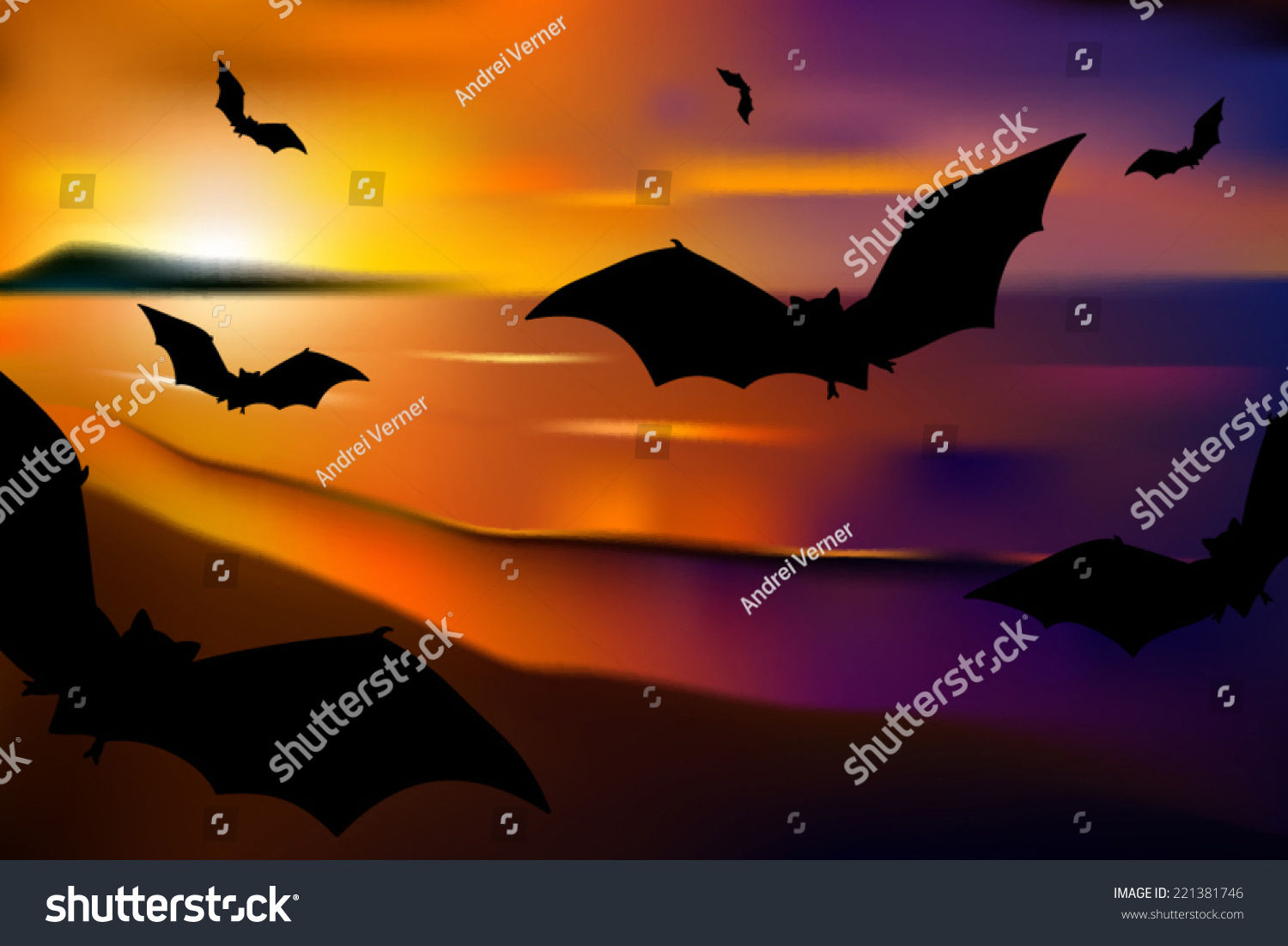 Wallpaper #r3KDMpMBX2lk1u3ogFrF15 Vampire Bats Flying Silhouettes Over Blurred Stock Vector Royalty Free