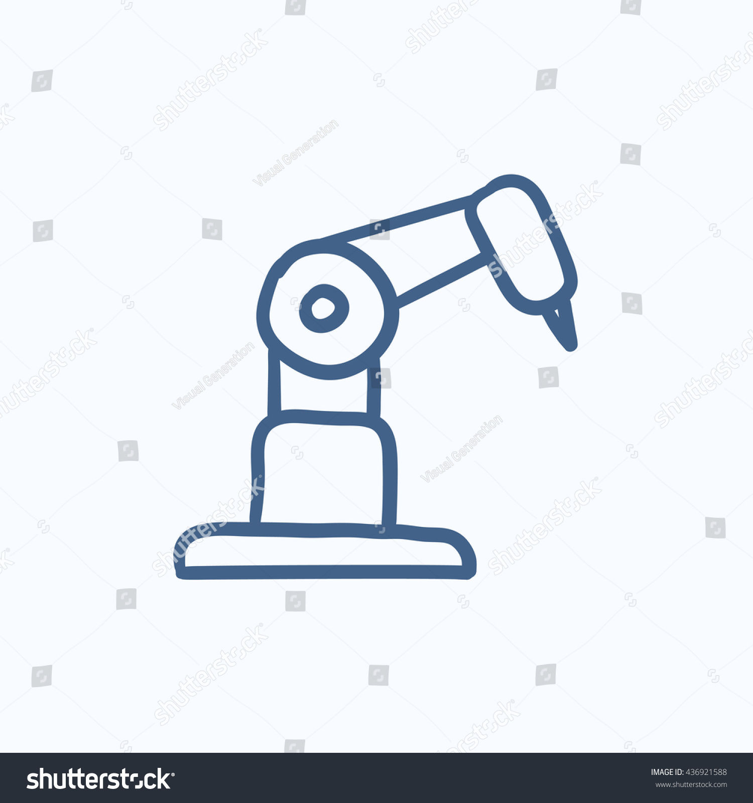 Wallpaper #m0ARMJMBJhL2WPba_L8Z18 Industrial Mechanical Robot Arm Vector Sketch Vector Co San Mien Phi