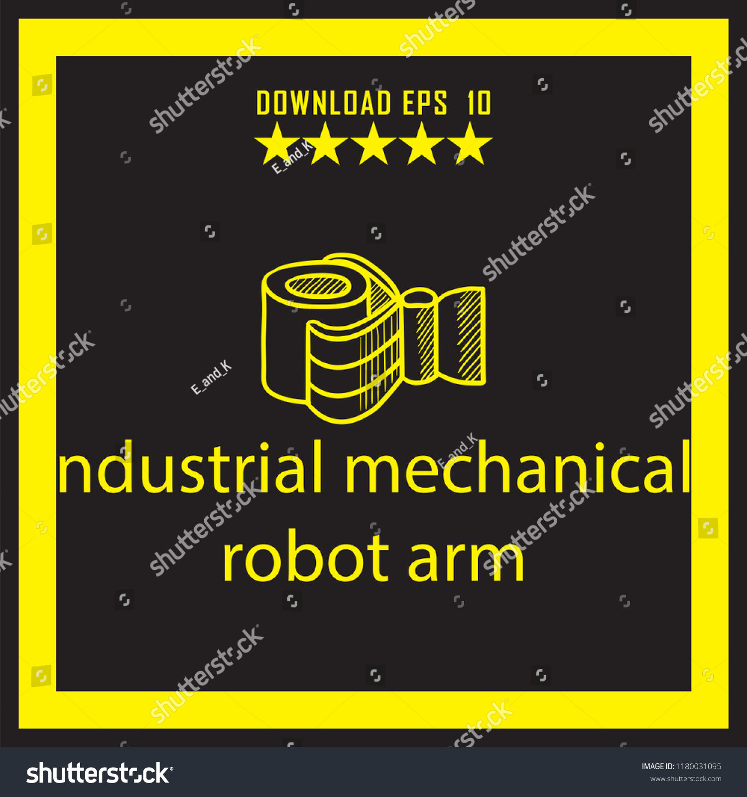 Wallpaper #m0ARMJMBJhL2WPba_L8Z57 Industrial Mechanical Robot Arm Sketch Vector Image Vectorielle De