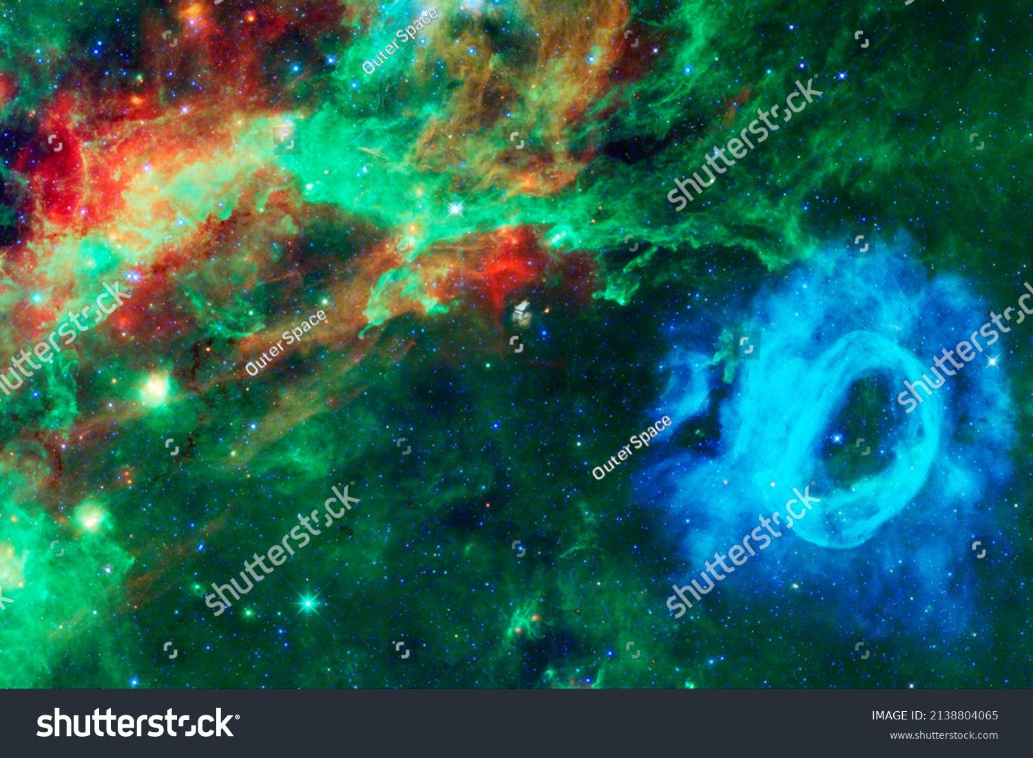 Wallpaper #PV7nMpMBborbLbczbmCQ299 Outer Space Art Starfield Awesome Nebulae Stock Photo 2138804065