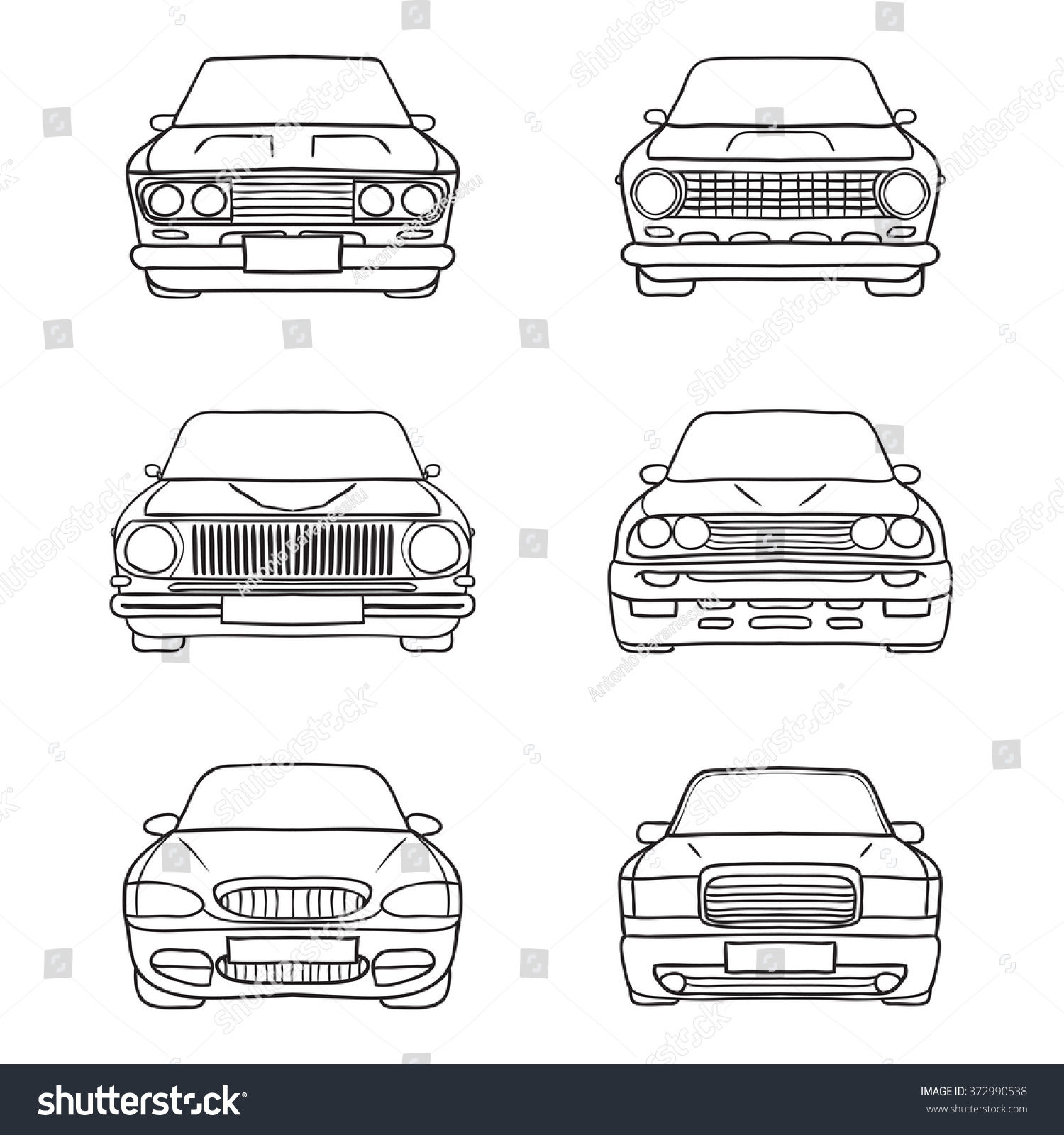 Wallpaper #GGfAC5MBSpphPi3-iNun228 Set Abstract Retro Car Silhouette Background Vector De Stock Libre De