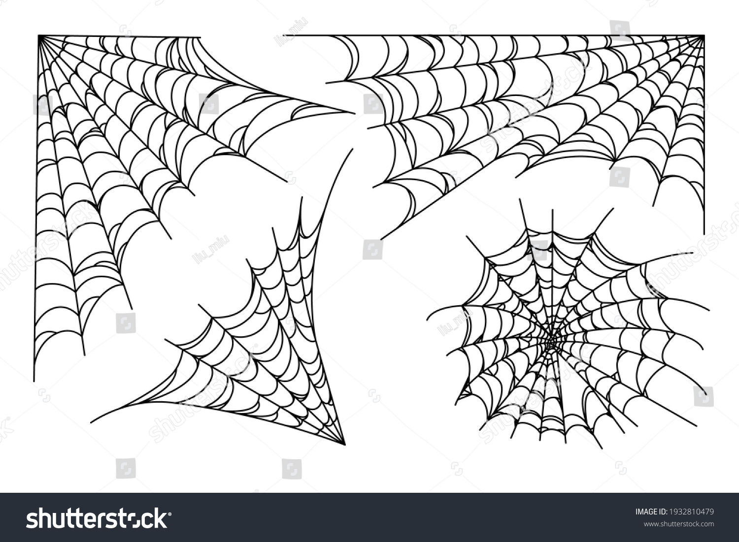 Wallpaper #52dP85IBSpphPi3-BnRA63 Spider Web Stock Vectors Images Vector Art Shutterstock