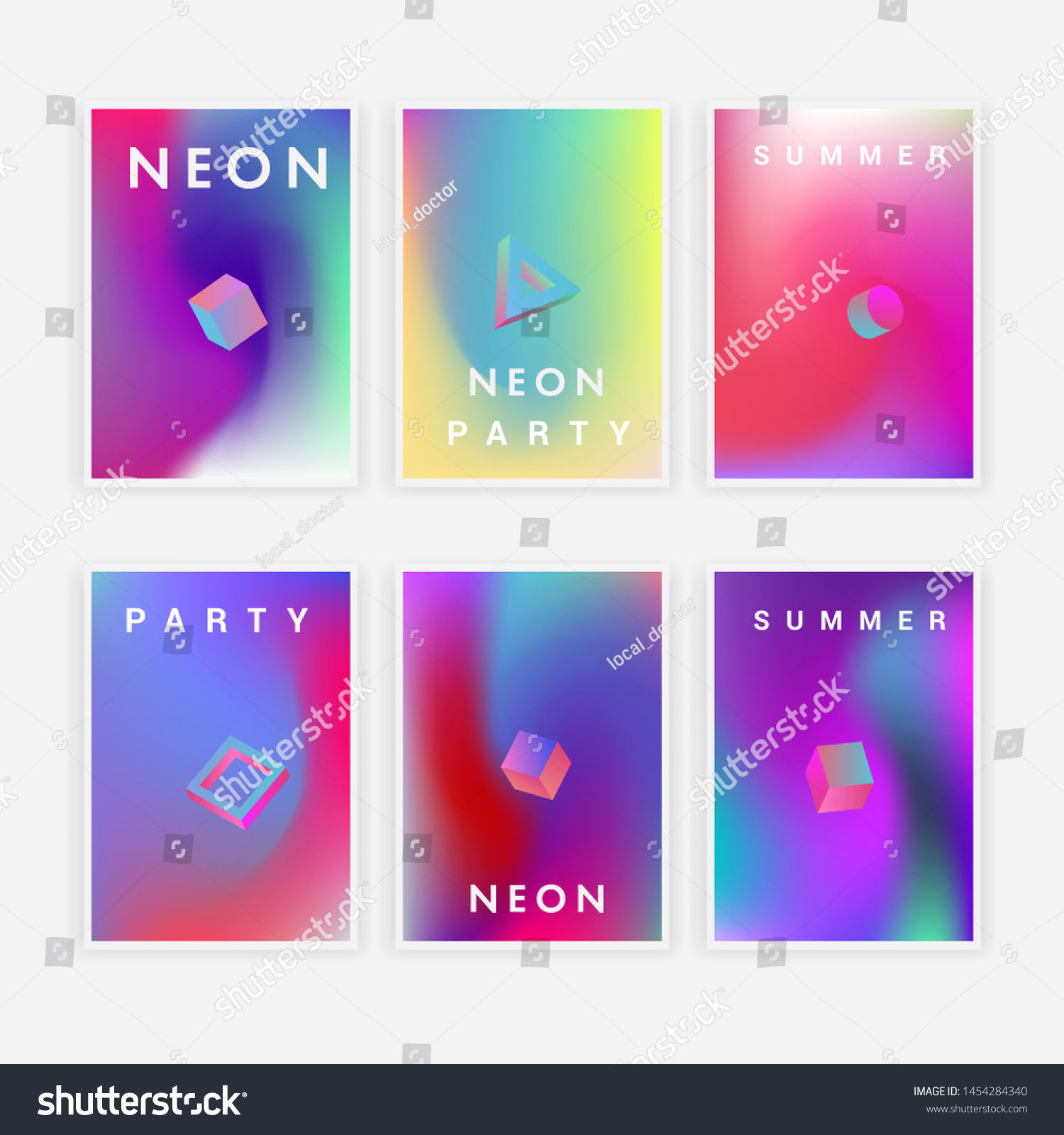 Wallpaper #mHTvwI4B_8f4nGFaXm1b55 Retrofuturistic Cyberpunk Vector Poster Template 3D Stock Vector