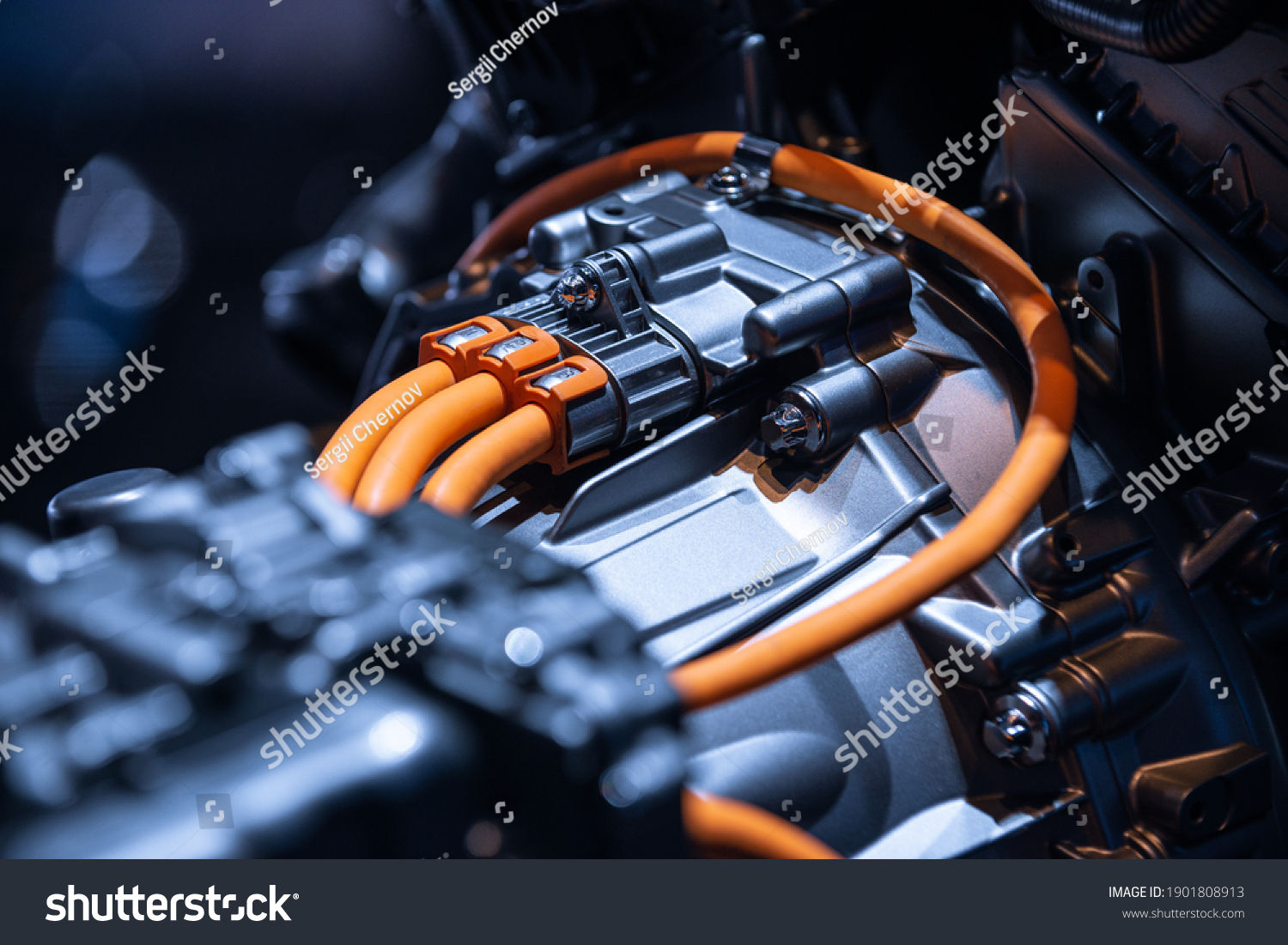 Wallpaper #d2dADpMBSpphPi3-yOmh101 Chassis Electric Car Powertrain Power Connections Stock Photo