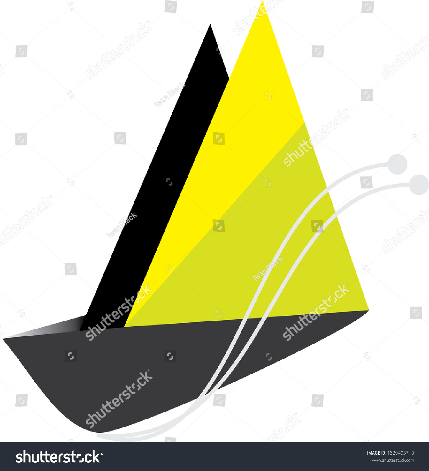 Wallpaper #PmeuAJMBSpphPi3-_adt278 Drawing Triangle Two Curved Lines Illustration Stock Illustration