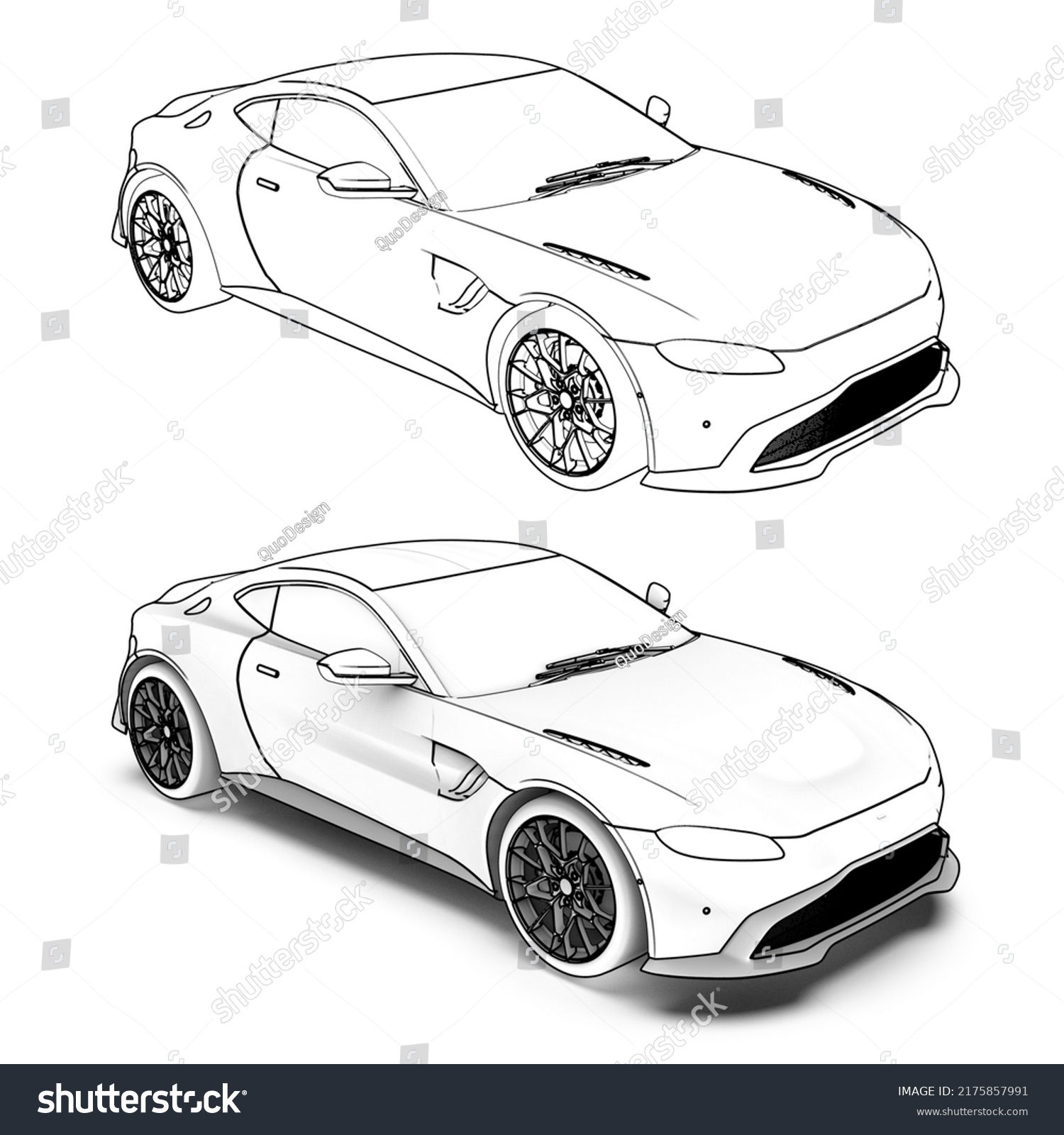 Wallpaper #r84IJZMB71dOy6JZSRKn279 Contour Drawing Car Coloring Page Drawing Stock Illustration 2175857991