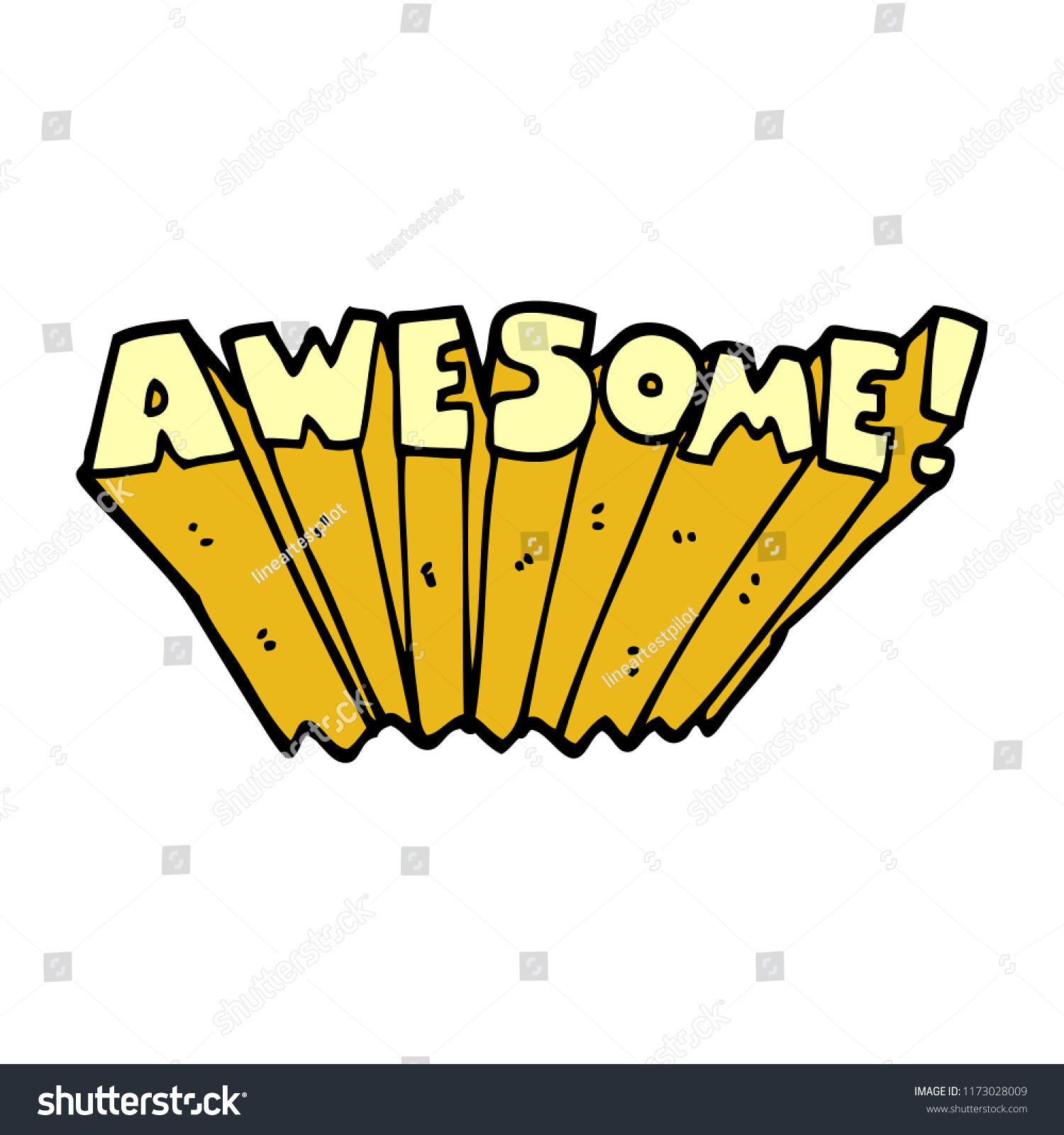 Wallpaper #nWdA85IBSpphPi3-JnTg193 Cartoon Doodle Awesome Word Stock Vector Royalty Free 1173028009