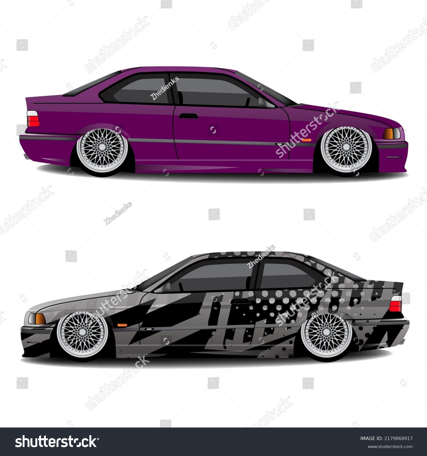 Wallpaper #omepDZMBSpphPi3-A-Z6144 Side View Racing Car Vector Stock Vector Royalty Free 2179868917