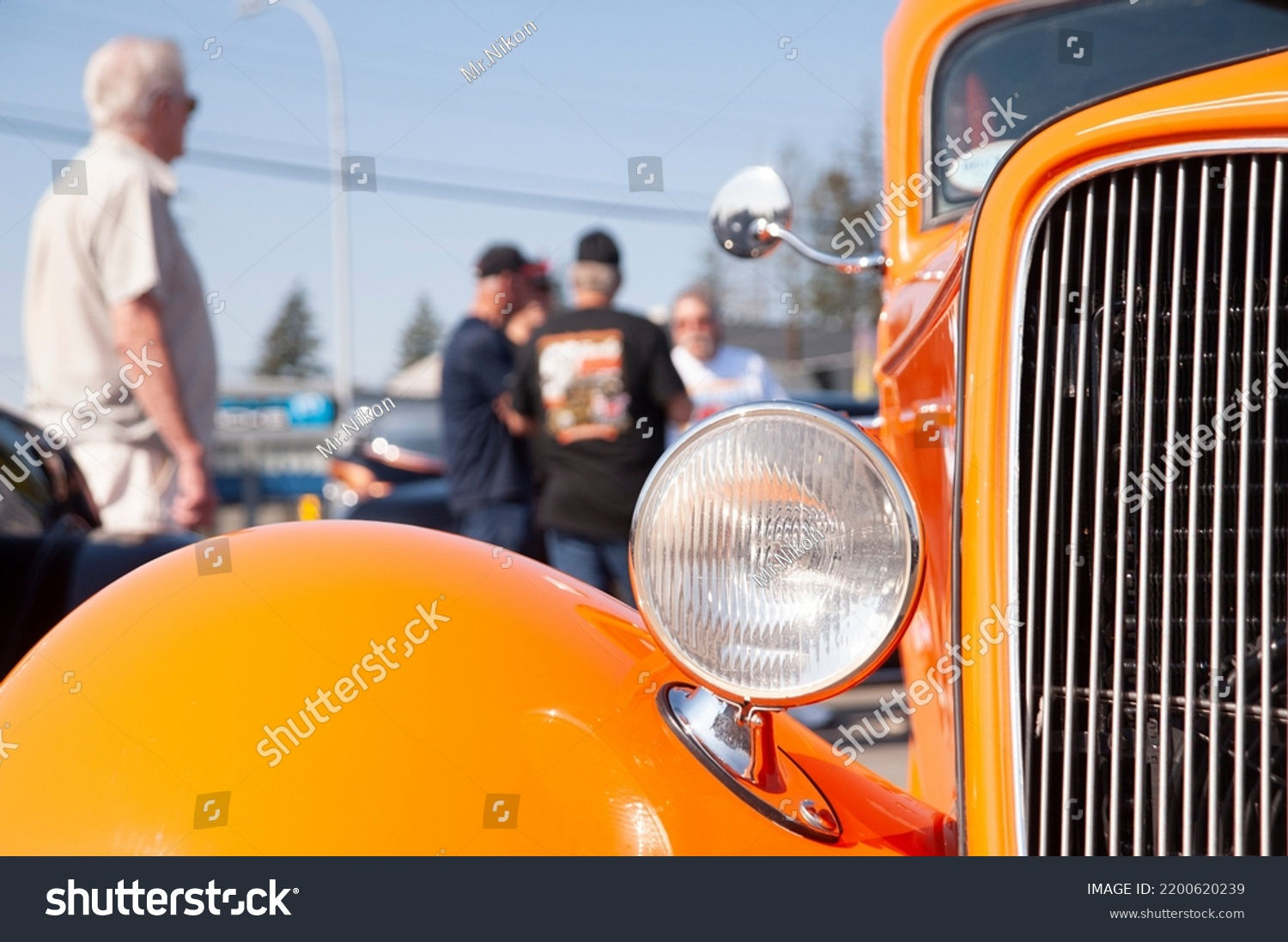 Wallpaper #D2cT65IBSpphPi3-DUoL195 Classic American Cars on Display Vintage Stock Photo 2200620239