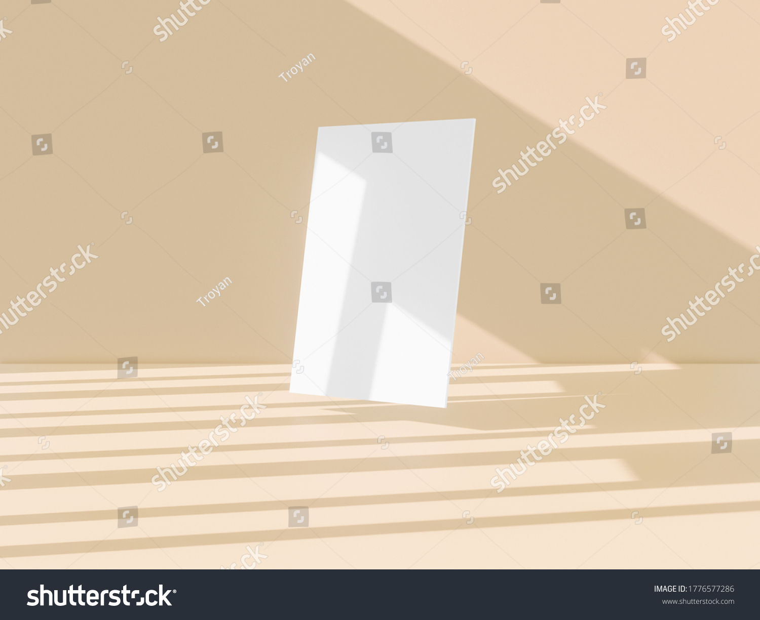 Wallpaper #JWen7ZIBSpphPi3-n1mk161 3D Render Blank Mack Poster Business Stock Illustration 1776577286