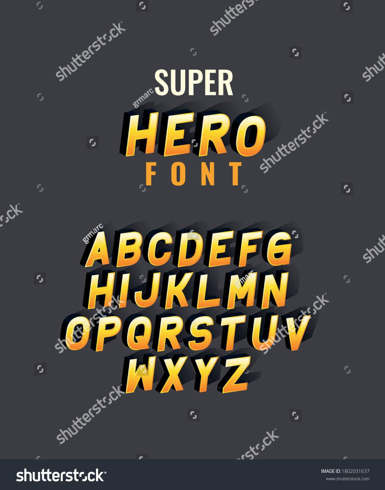 Wallpaper #JrhCjZIBJvJKYCmEXNY956 Super Hero Font Lettering Alphabet on Stock Vector Royalty Free