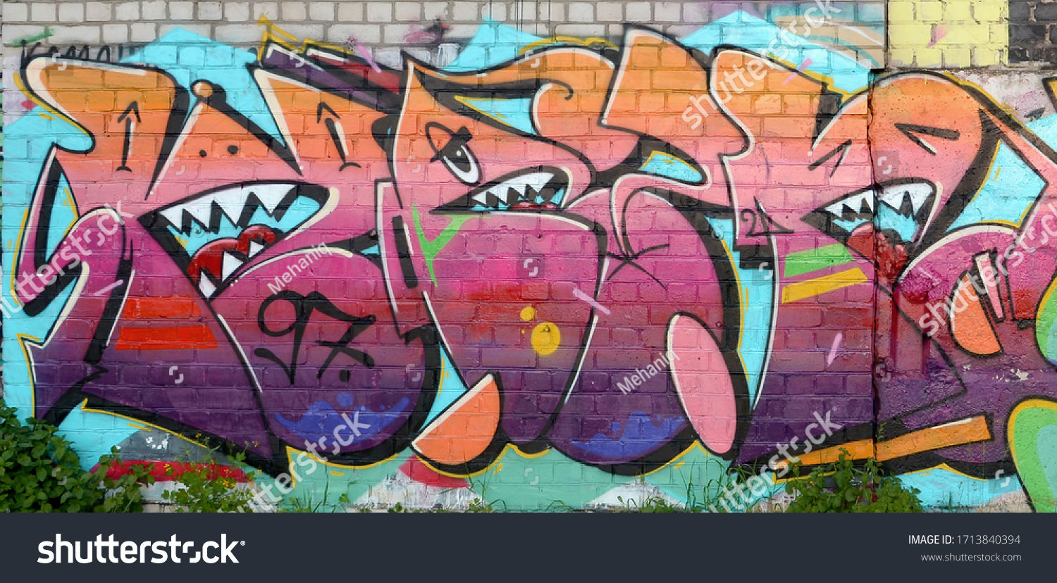 Wallpaper #77568 Graffiti Brick Wall Sublimation Clipart Png 21444163 Png