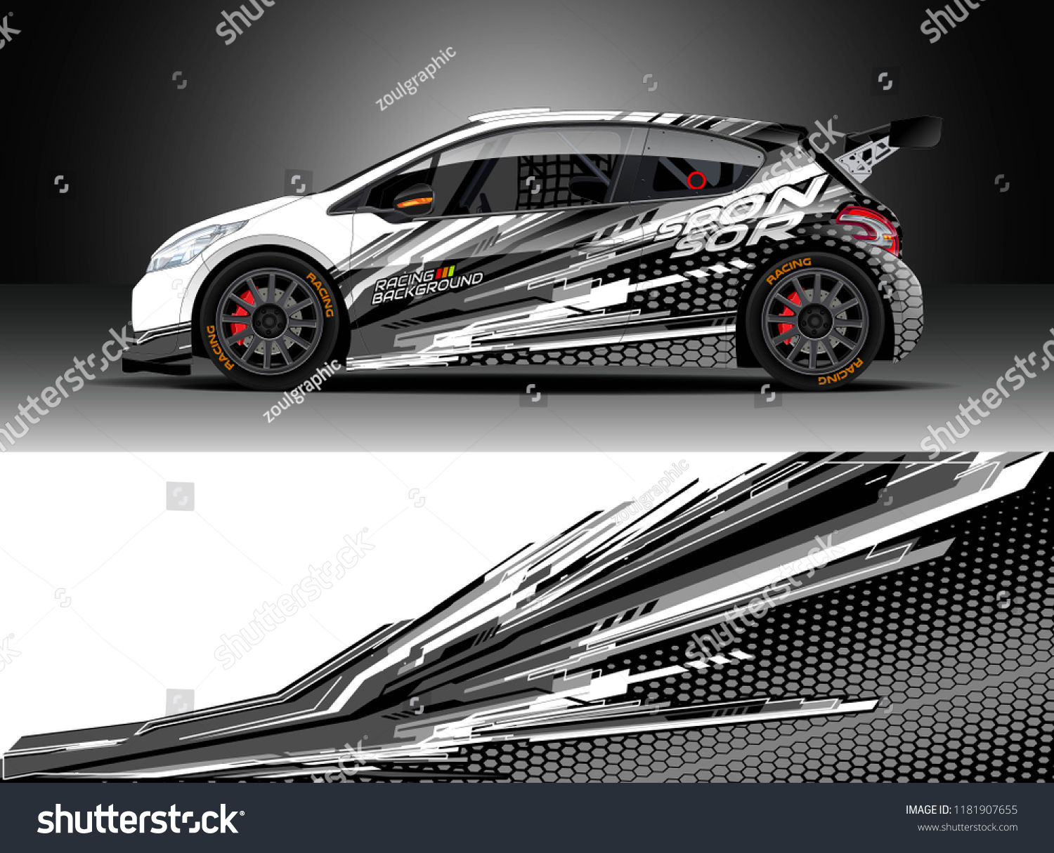 Wallpaper #aTUZlZcBk_lpvpalY5gn52 Car Decal Wrap Design Vector Graphic Stock Vector Royalty Free