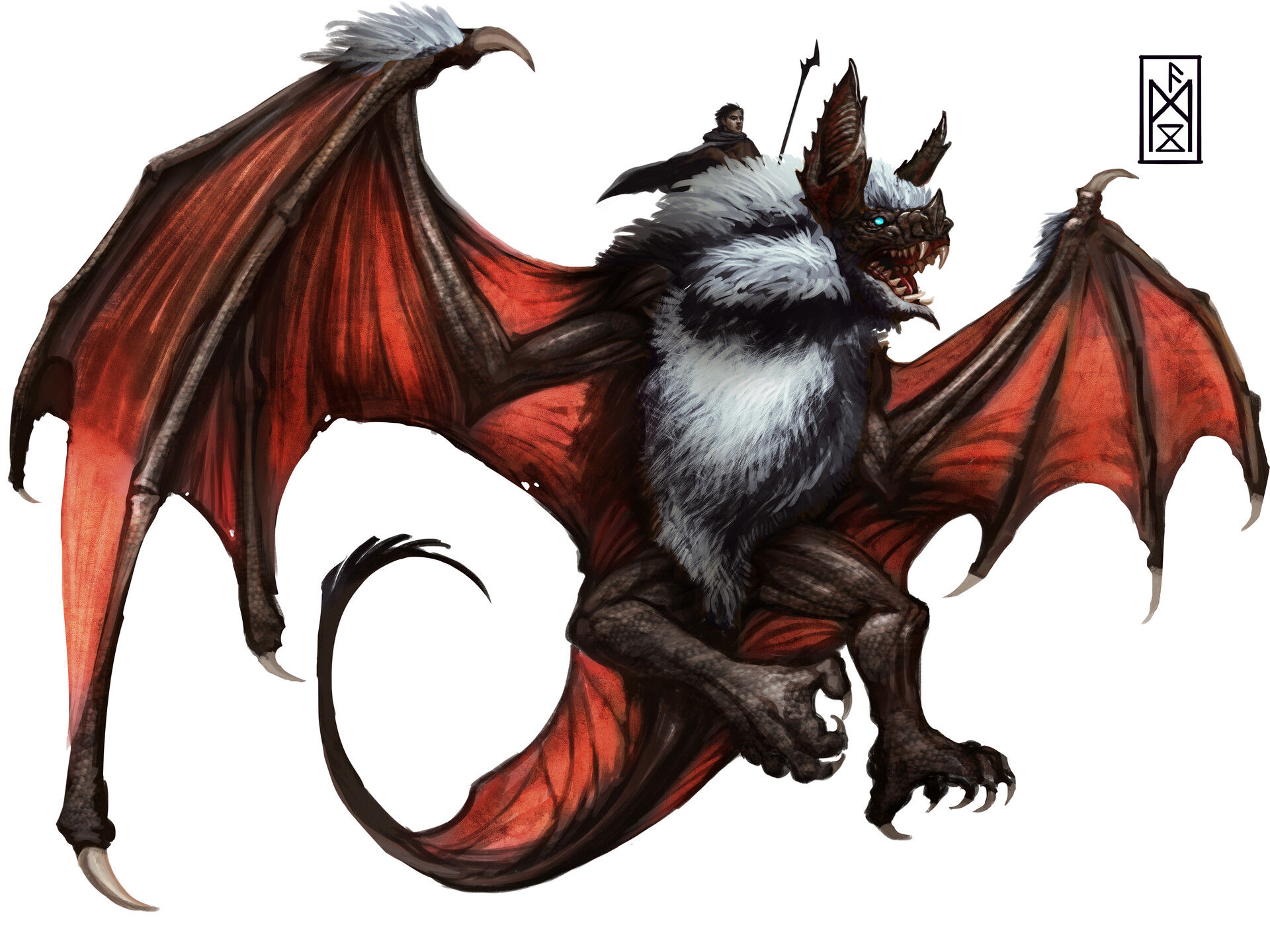 Wallpaper #mxm_HY8BtGB6xQ78GHdV28 Giant Bat Monster Dungeons Dragons 5e Statblocks Sheets