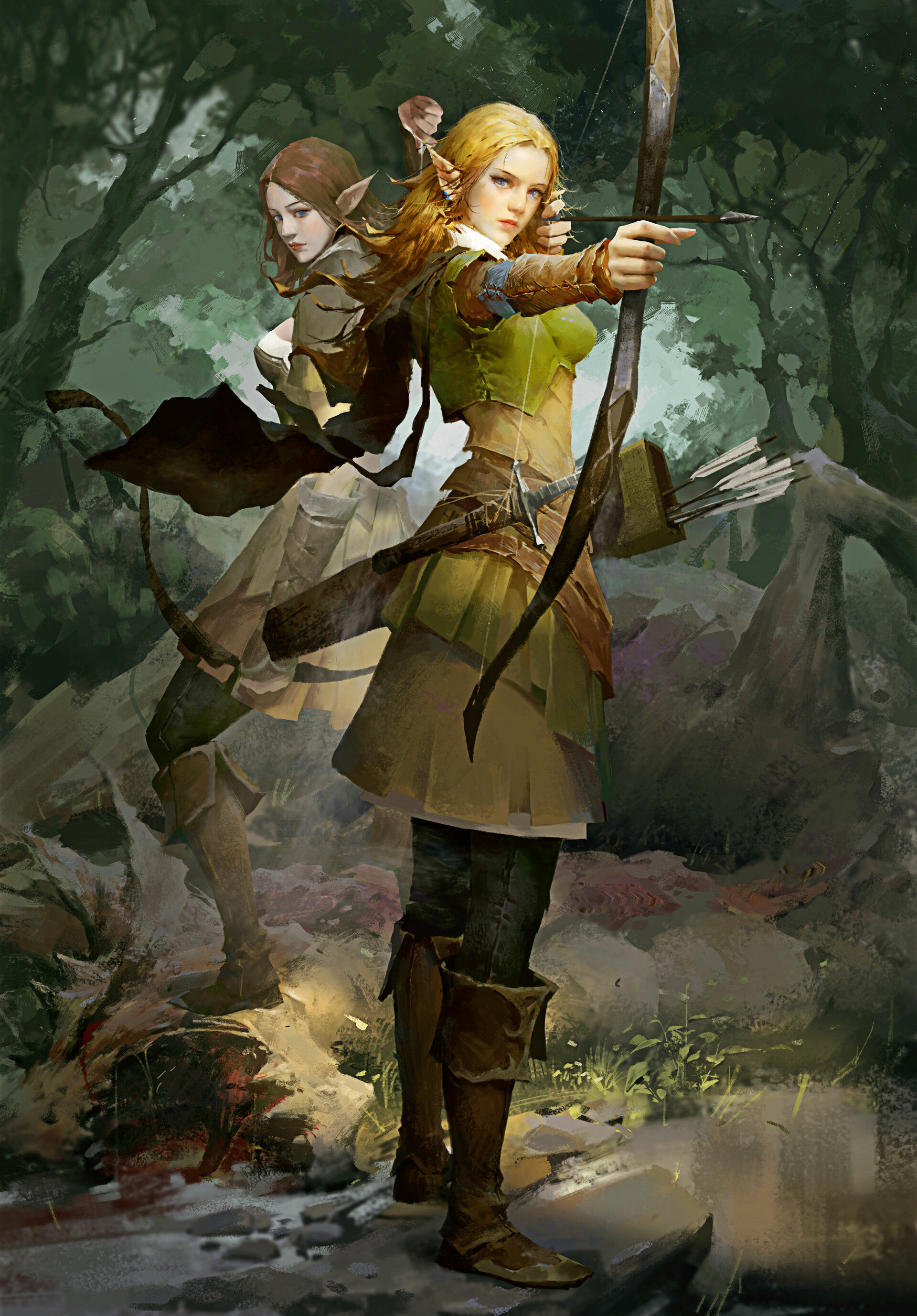 Wallpaper #FljiM5MBzN9vxX34CjrH151 Forest Elves