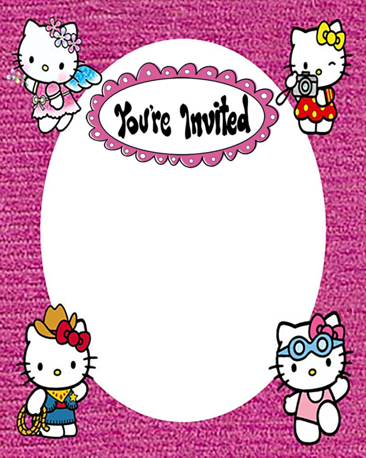 Wallpaper #nDEINpMB5zzyi_yYPFiv163 Hello Kitty Free Printable Invitation Templates Invitations Online