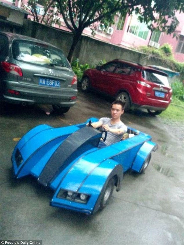 Wallpaper #7rkd35IBJvJKYCmEqAgx174 Chinese Engineering Student Builds His Own Go Kart for Ps360 to Avoid