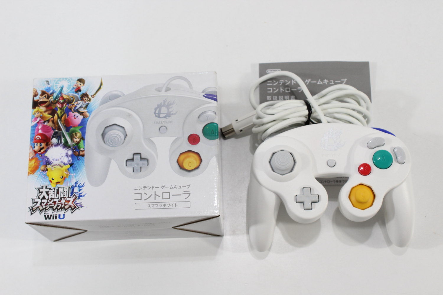 Wallpaper #y1ZJe5cBsd6xcFiEt9wL185 Official Nintendo Gamecube Controller Super Smash Bros White Boxed T3