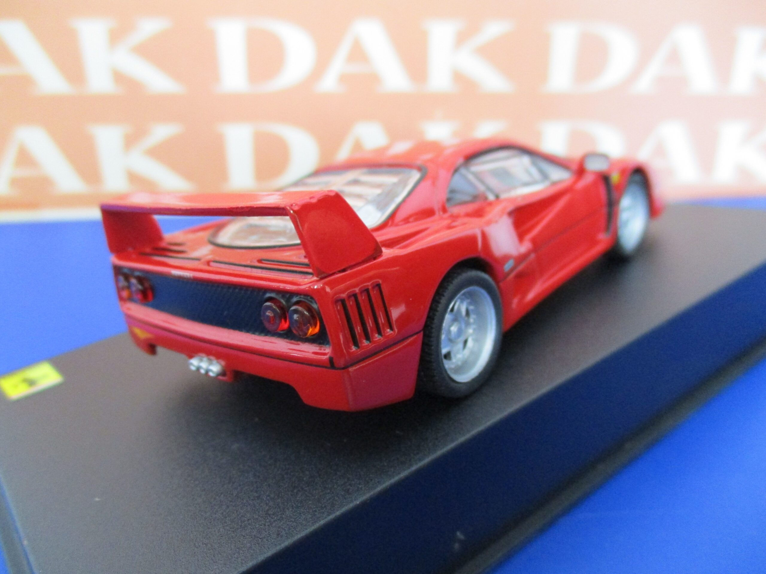 Wallpaper #HGew95IBSpphPi3-v4c4230 Die Cast 143 Modellino Auto Ferrari F40 1987 Dak Mantova Sas