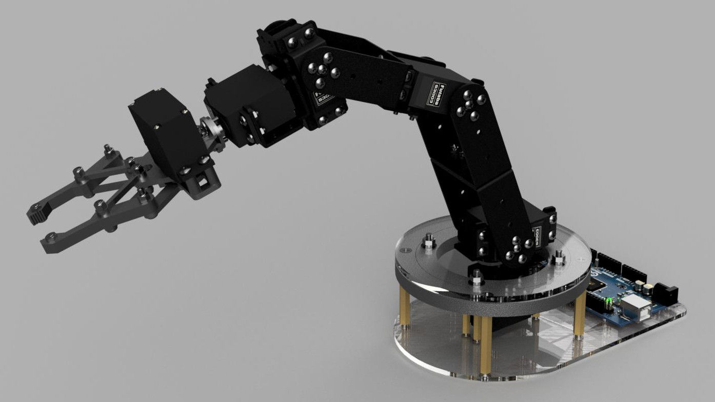 Wallpaper #m0ARMJMBJhL2WPba_L8Z110 Robot Arm Cad Model